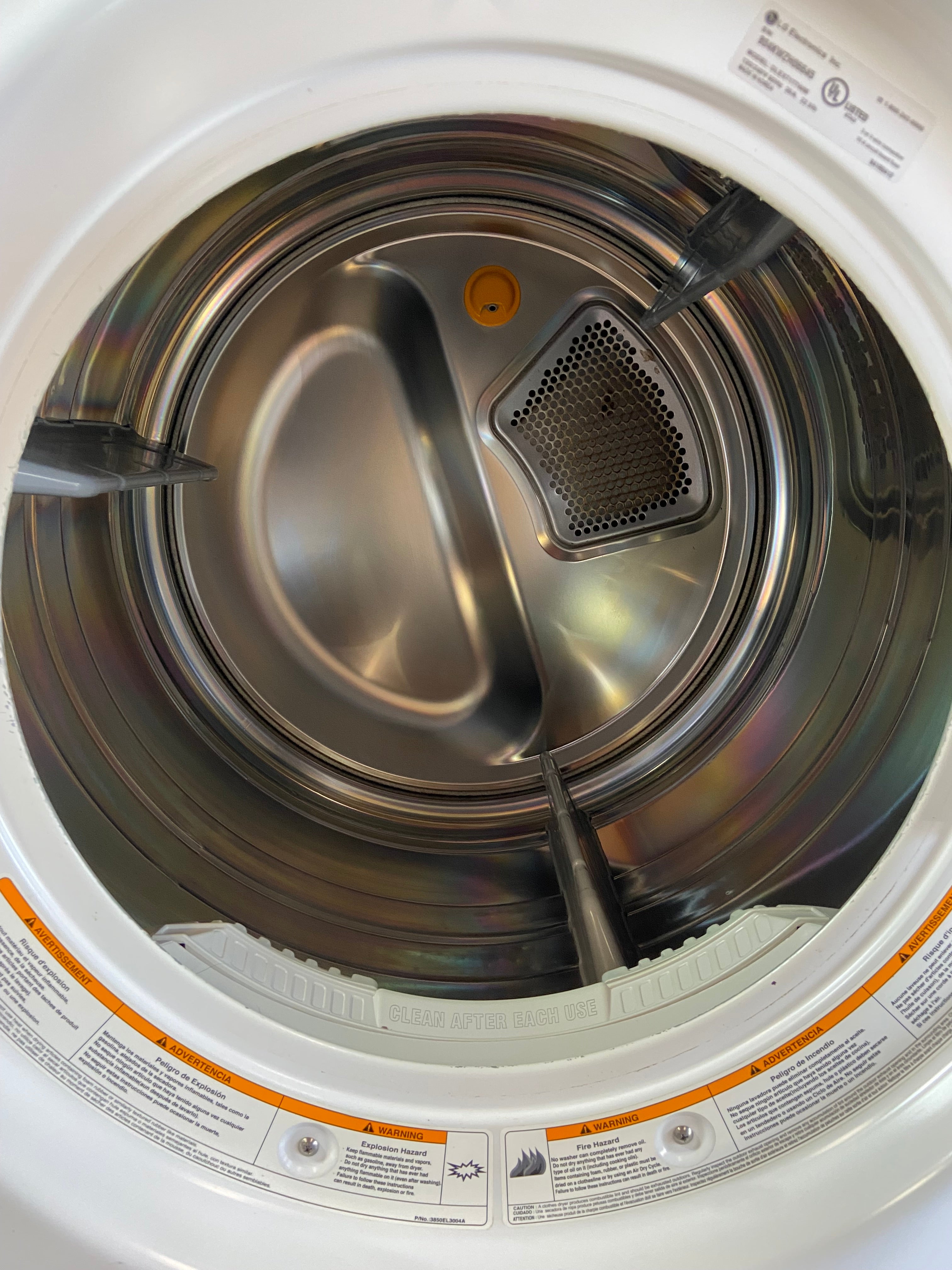 LG Front Load Style Dryer With Pedestal