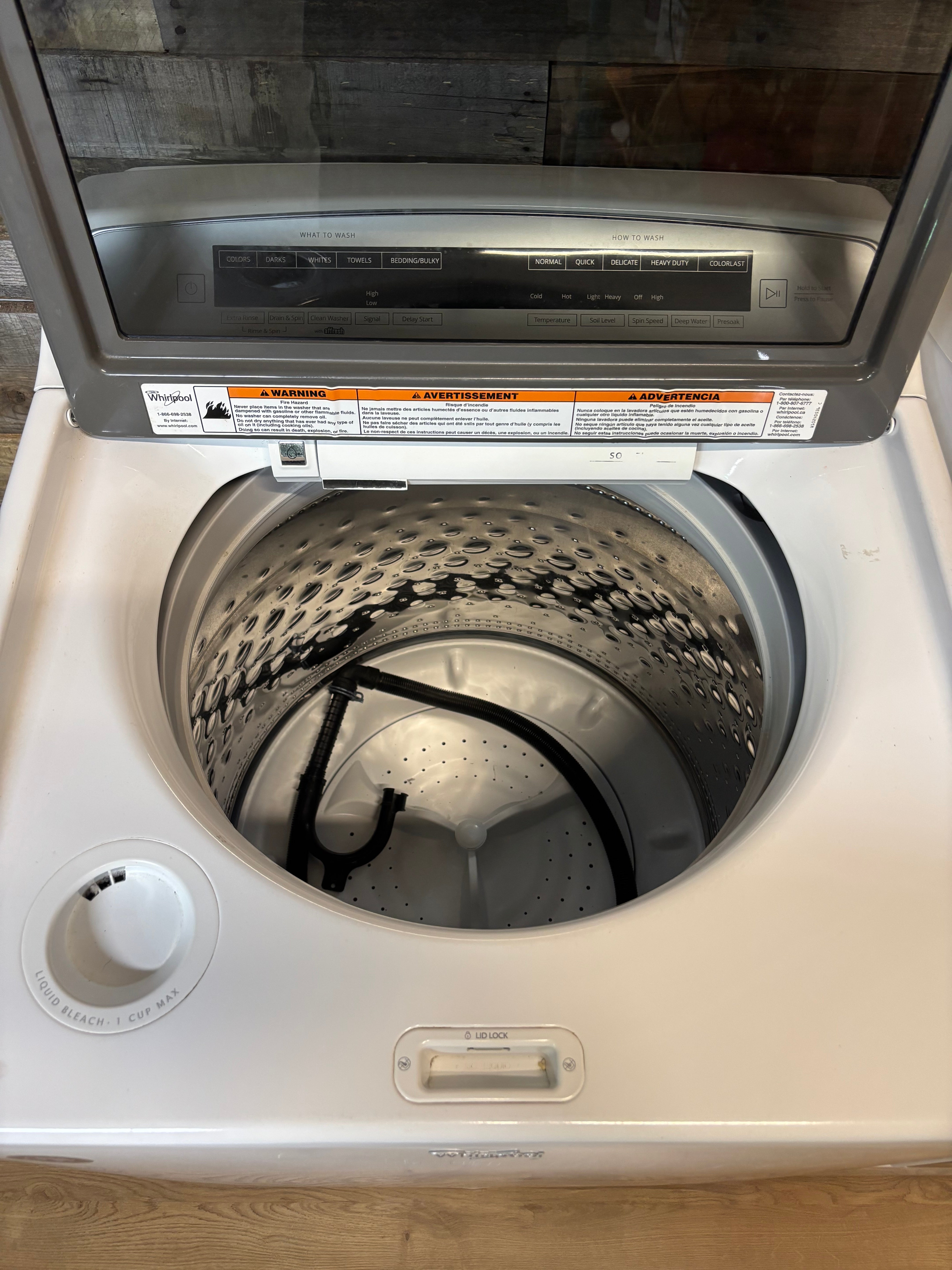 Whirlpool Gas Dryer Top Load Set
