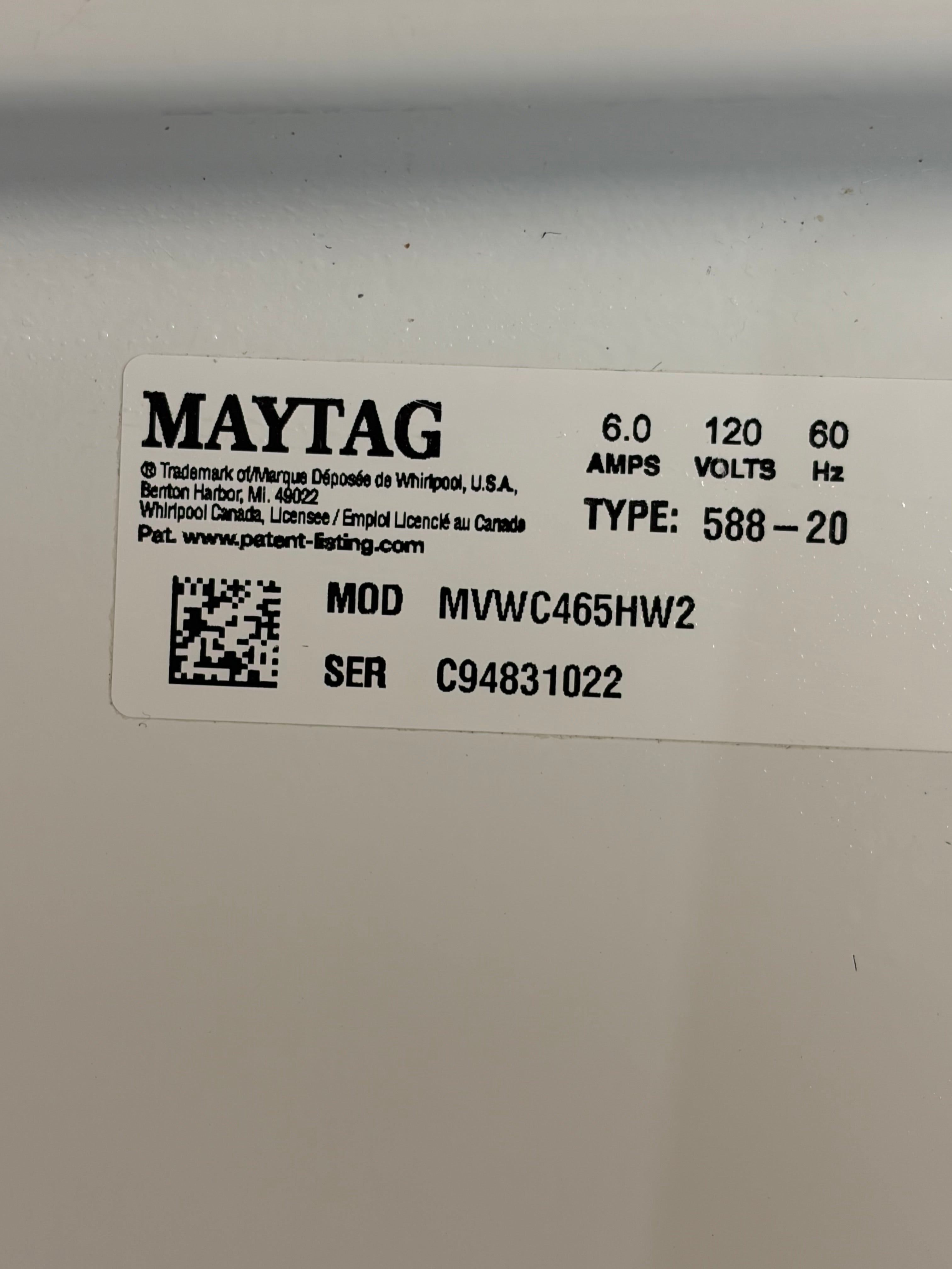 Maytag Top Load Set