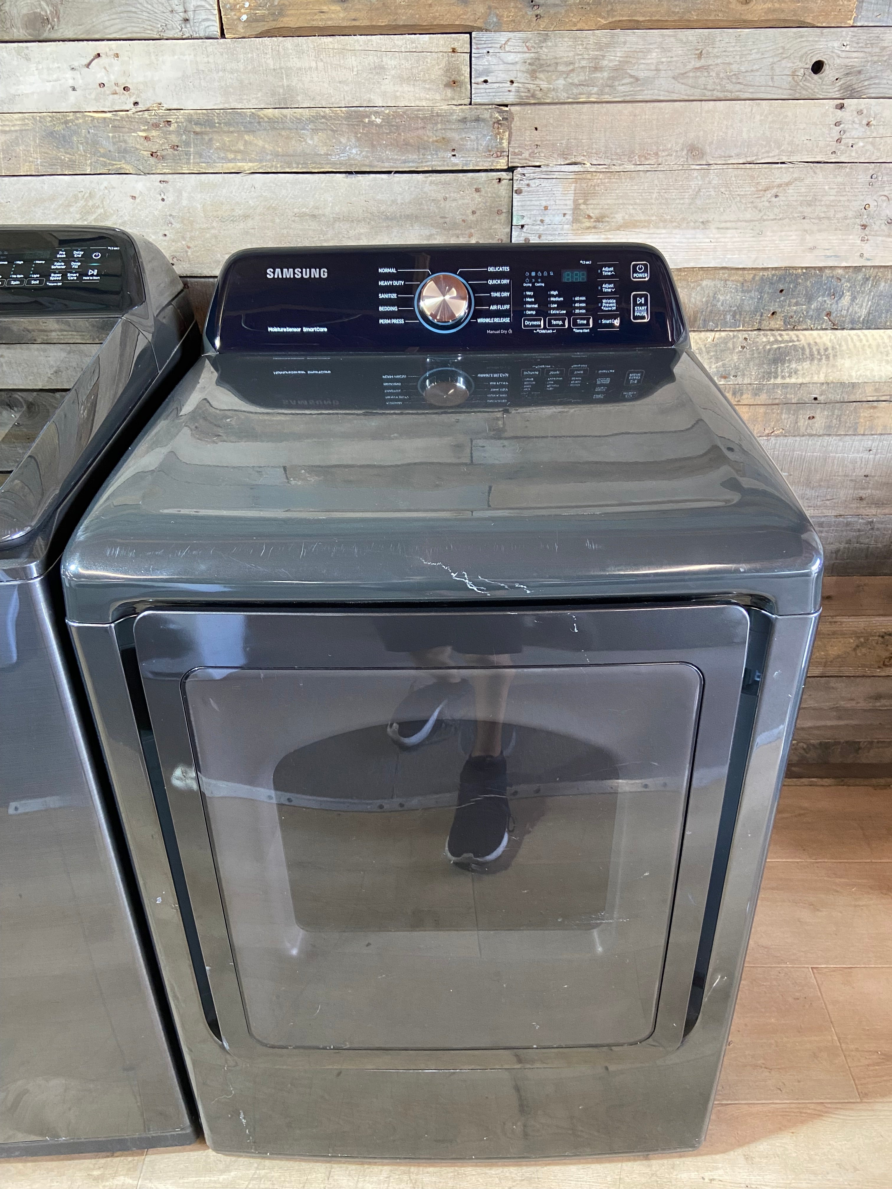 Samsung Black Stainless Washer & Dryer Set