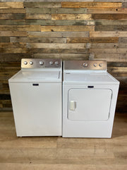 Maytag Centennial Top Load Large Capacity Washer & Dryer Set