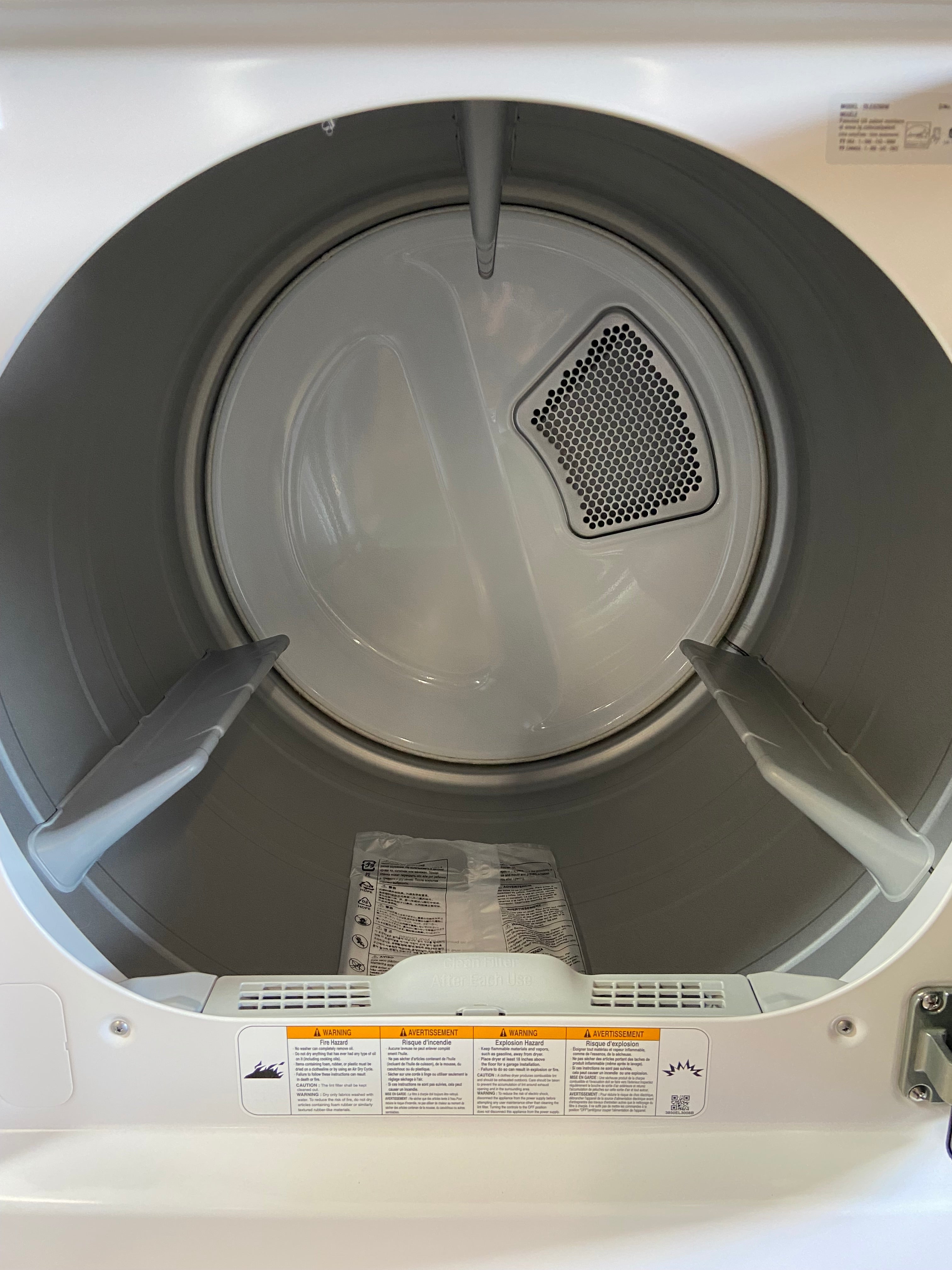LG THINQ Washer & Electric Dryer Set – White