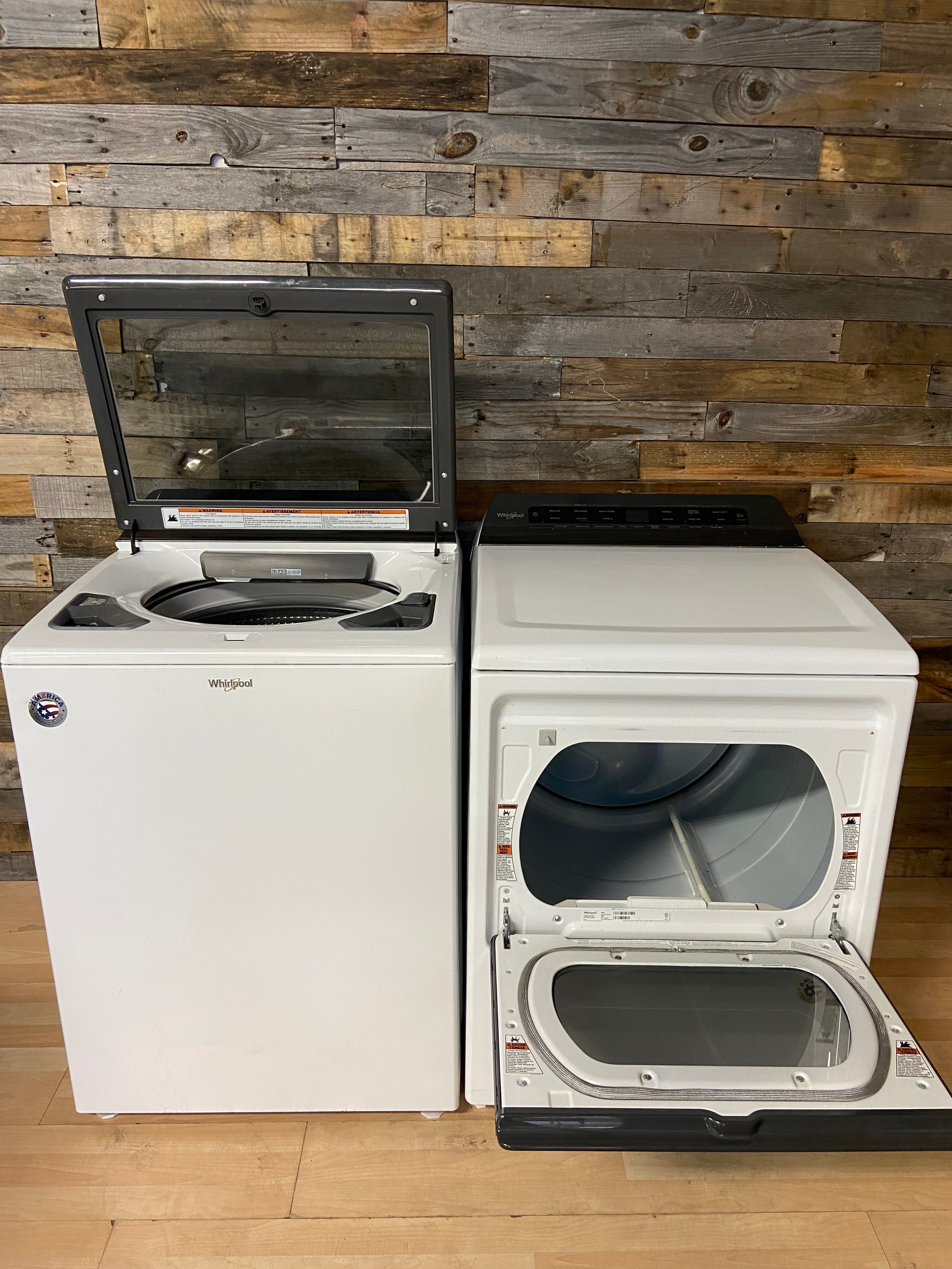 Whirlpool Glass Door Top load Set