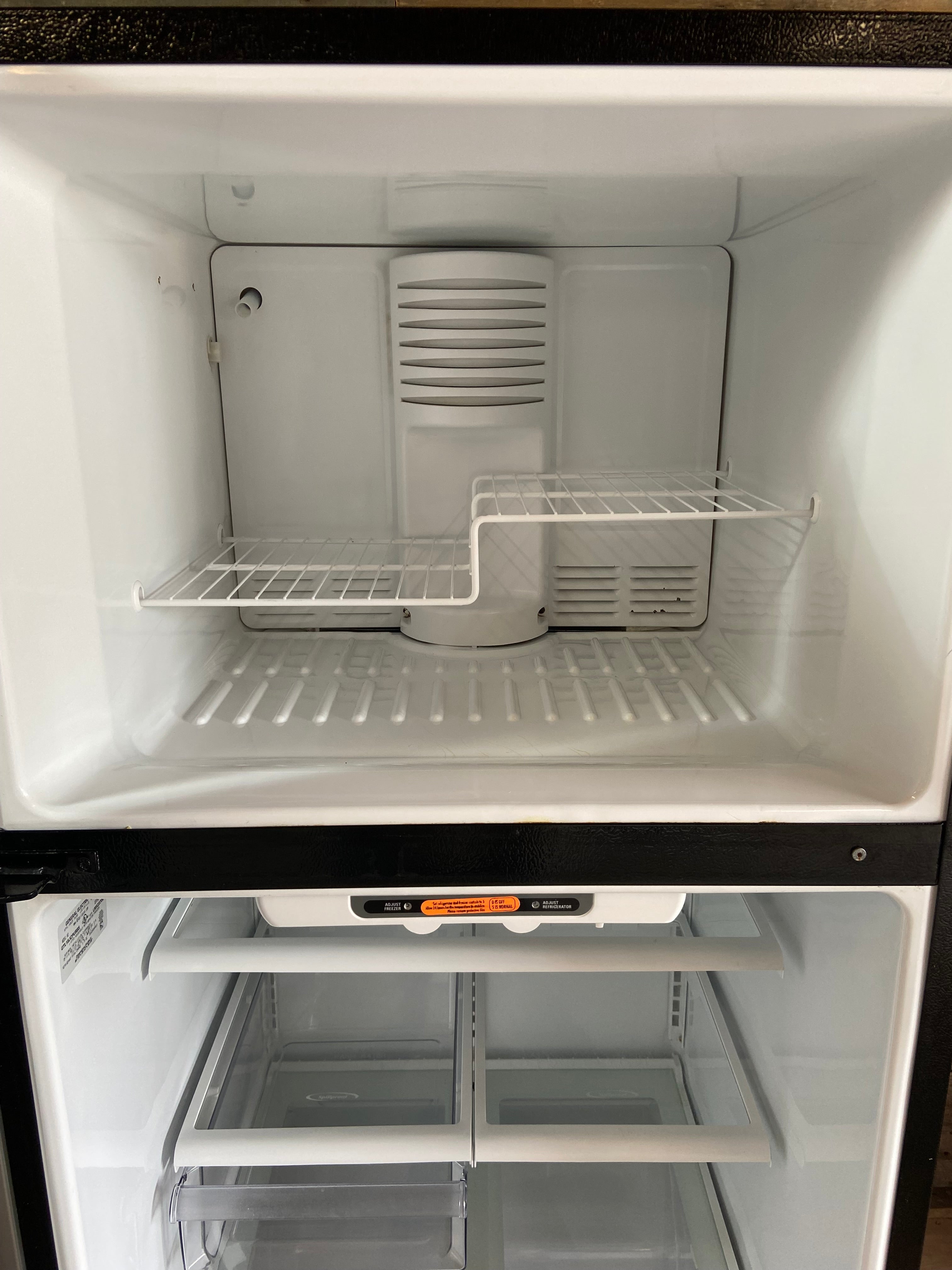 GE Stainless Top Bottom Refrigerator