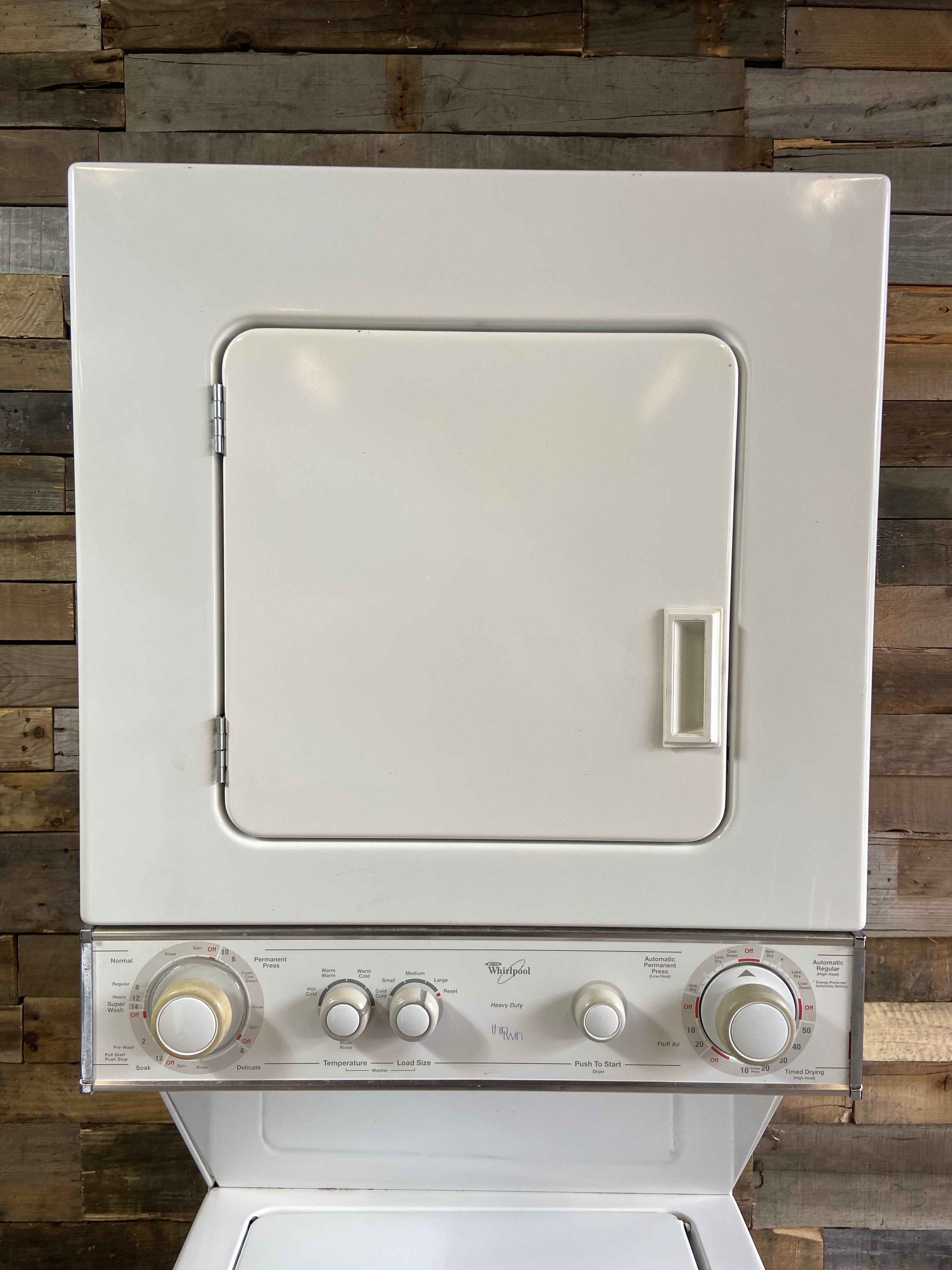 Whirlpool Thin Twin 24inch Stackable (240v)
