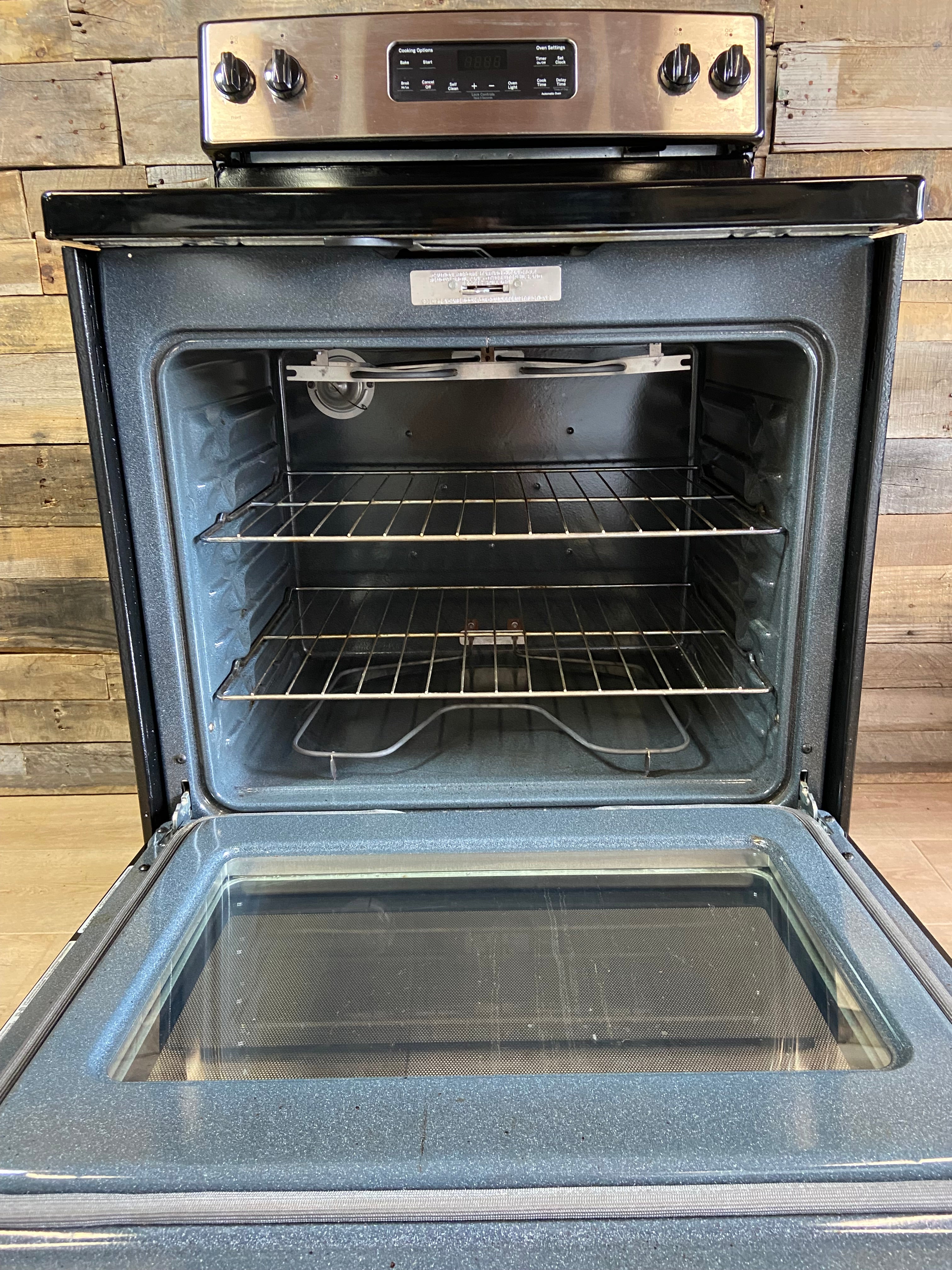 GE Stainless 4 Burner Range