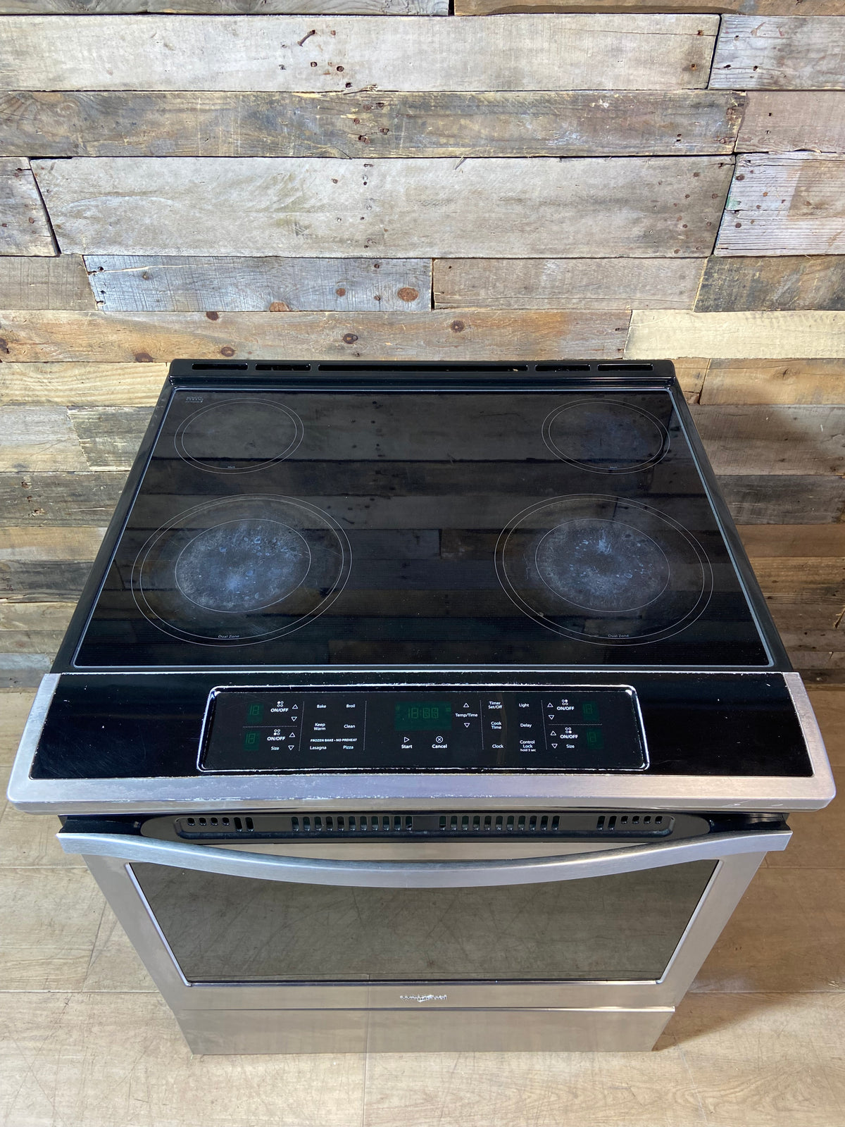 Whirlpool Stainless Steel Slide in Range