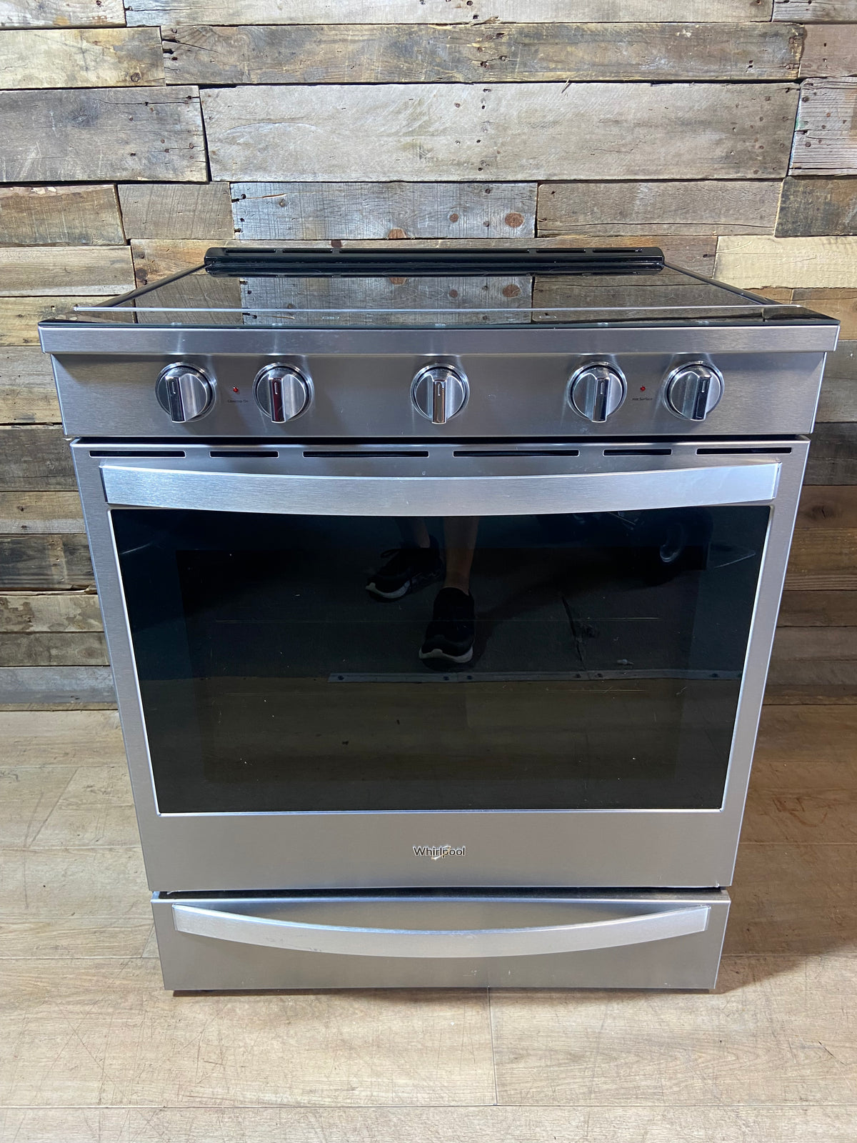 Whirlpool Stainless 5 Burner Slide In Range