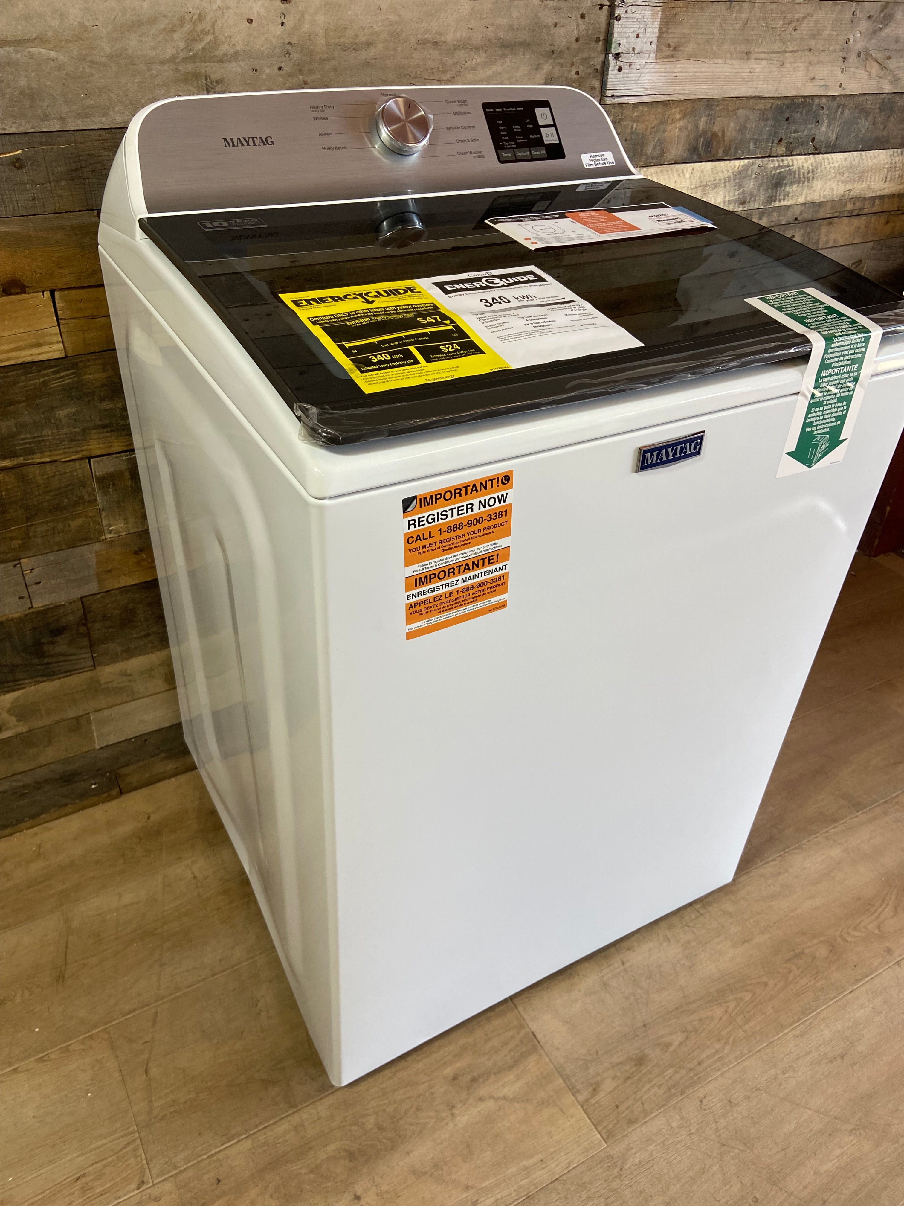 Maytag Top Load Washer with 4.8 Cu. Ft. Capacity, Advanced Vibration Control™