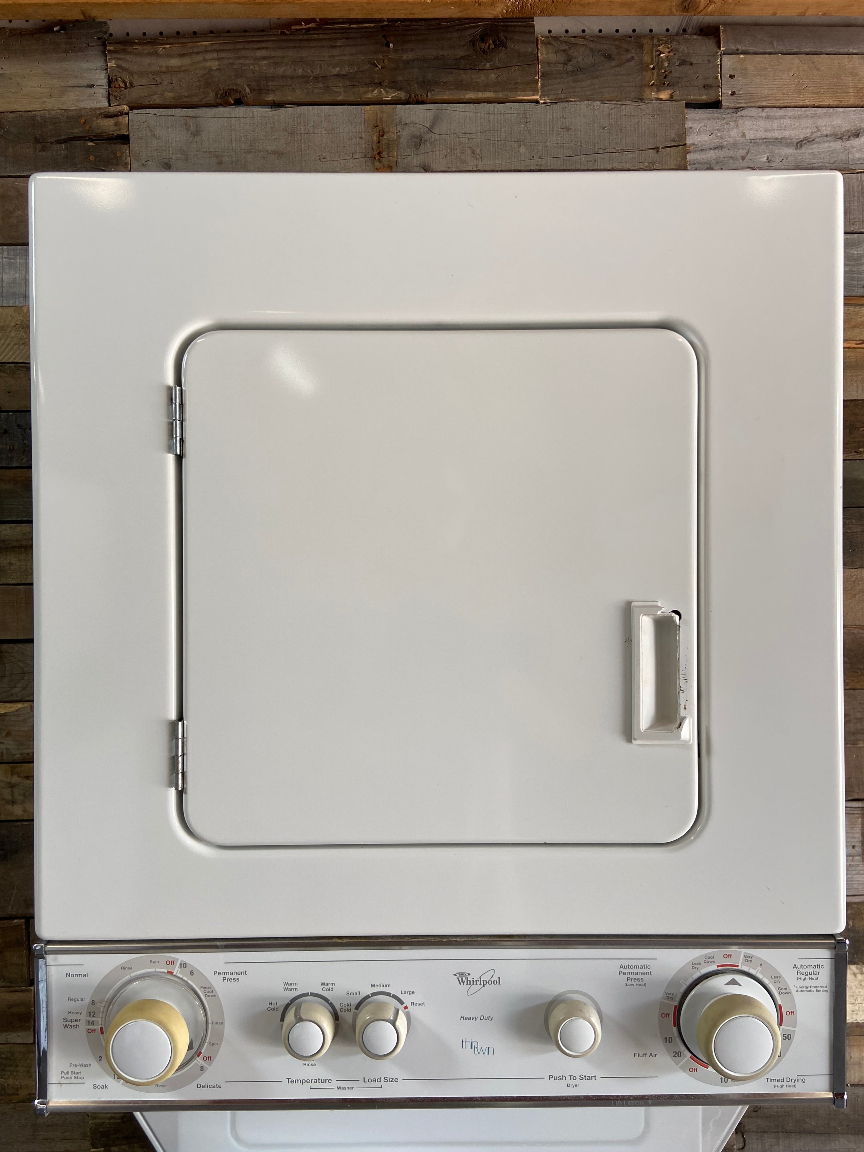 Whirlpool Thin Twin 24inch Stackable (240v)