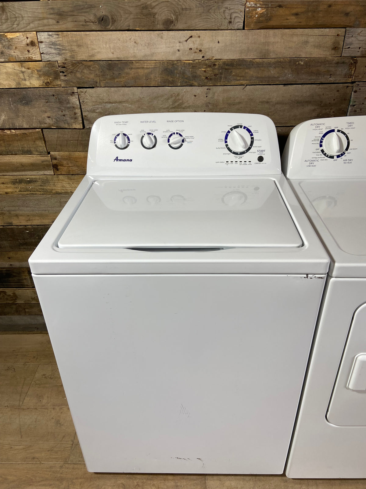 Amana Top Load Large Capacity Washer & Dryer set