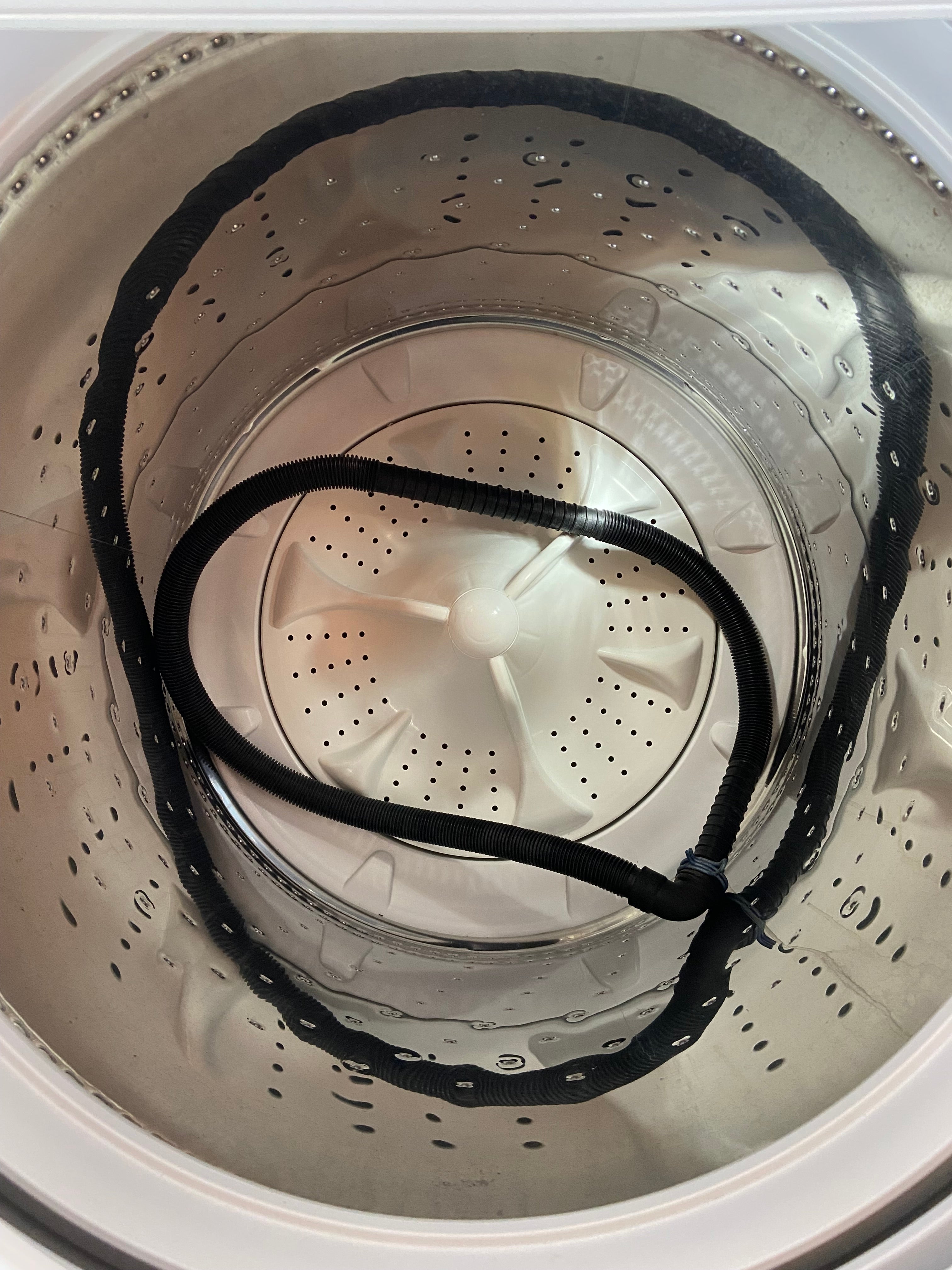 Whirlpool Top Load Stainless Steel Drum Washer Dryer Set