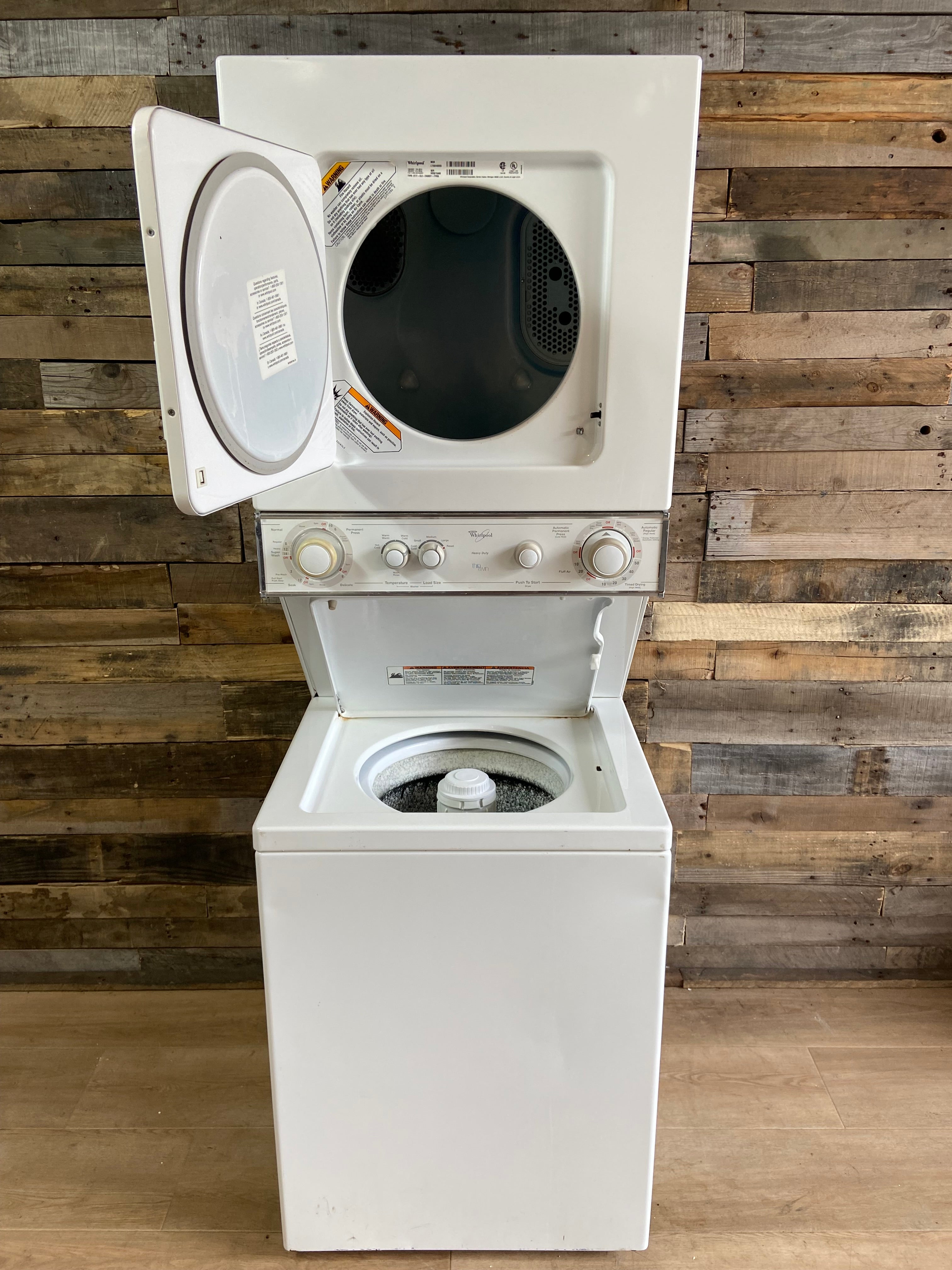 Whirlpool Thin Twin 24inch Stackable (240v)