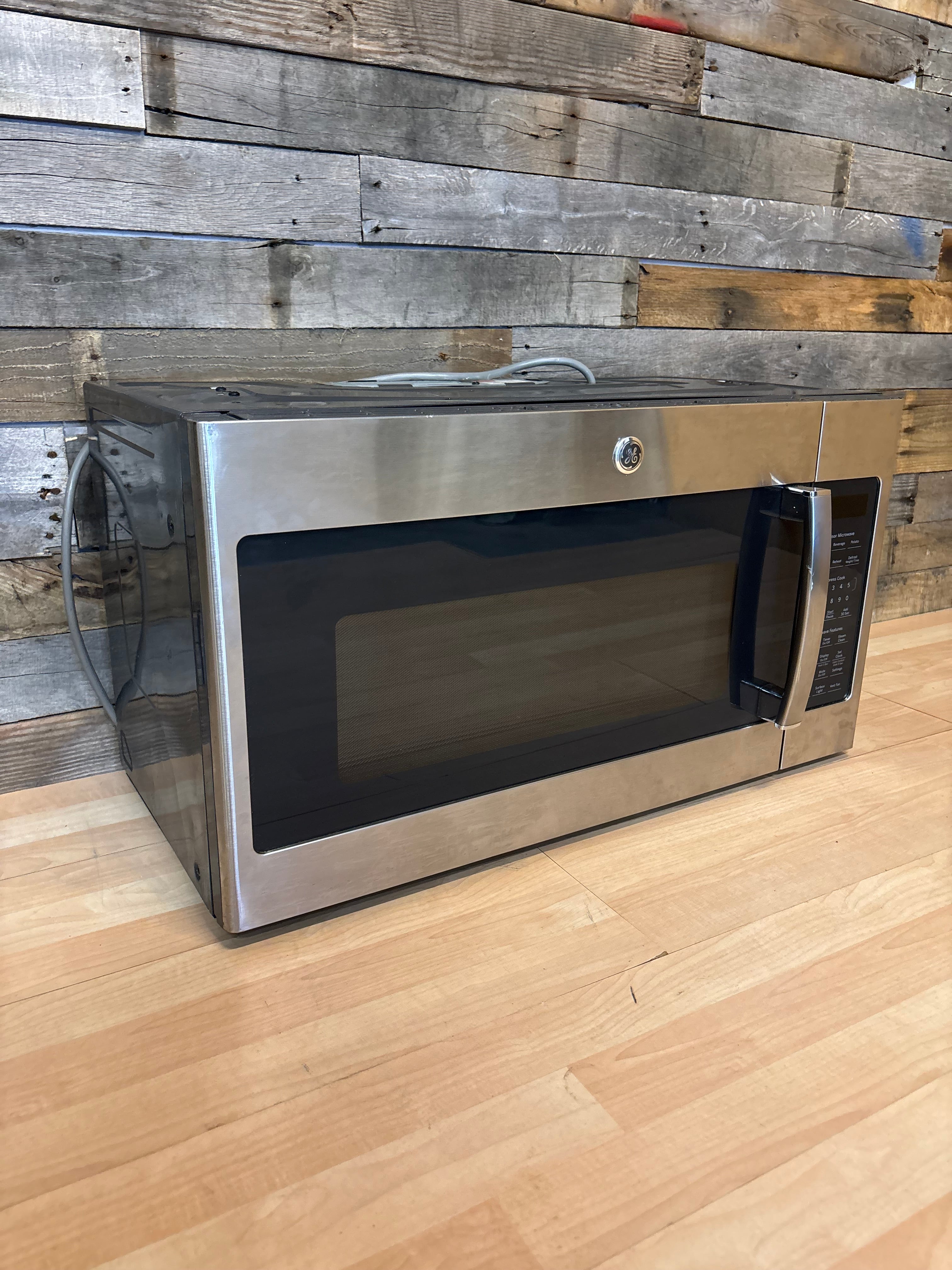 GE Stainless Microwave