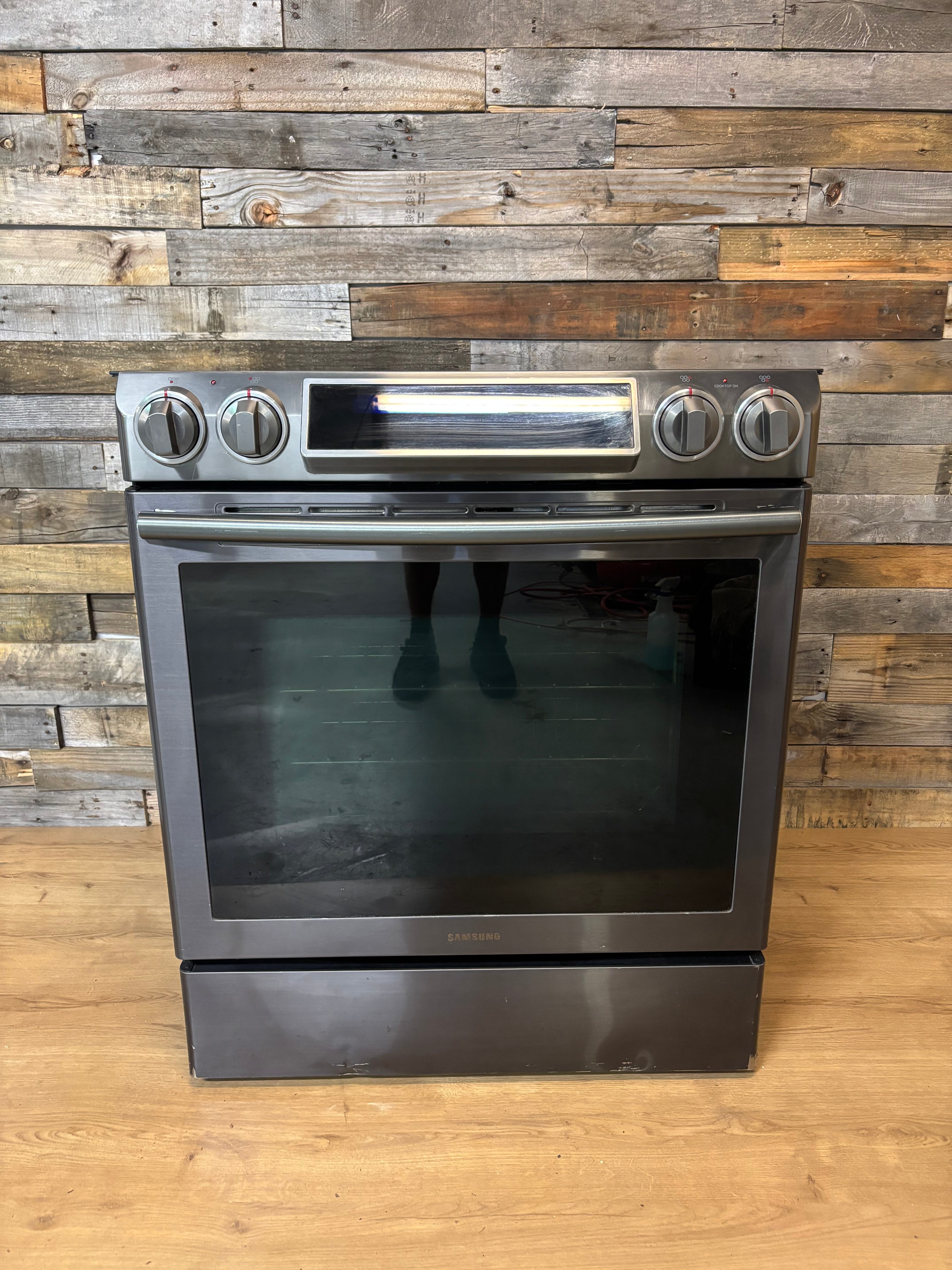 Samsung Black Stainless Slide In