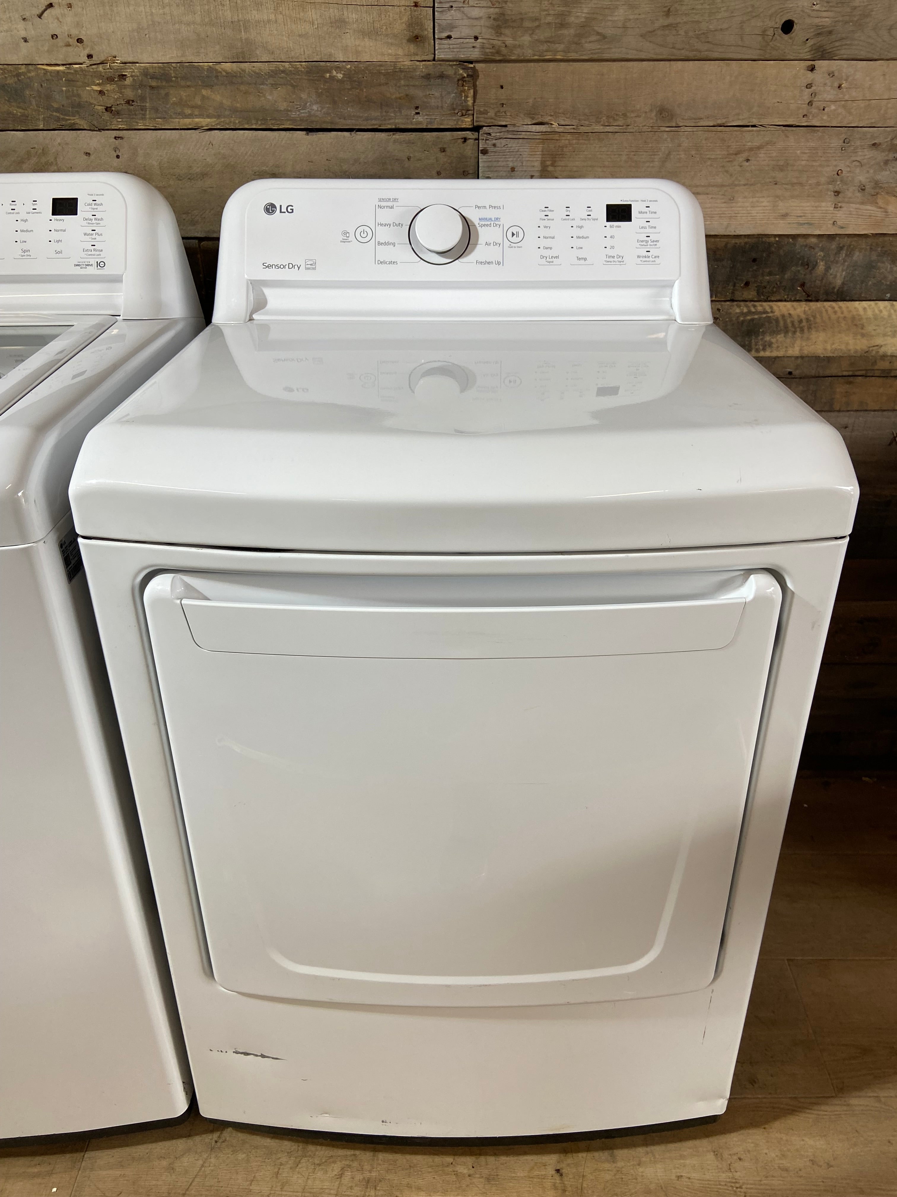 LG Top Load Large Capacity Washer & Dryer Set