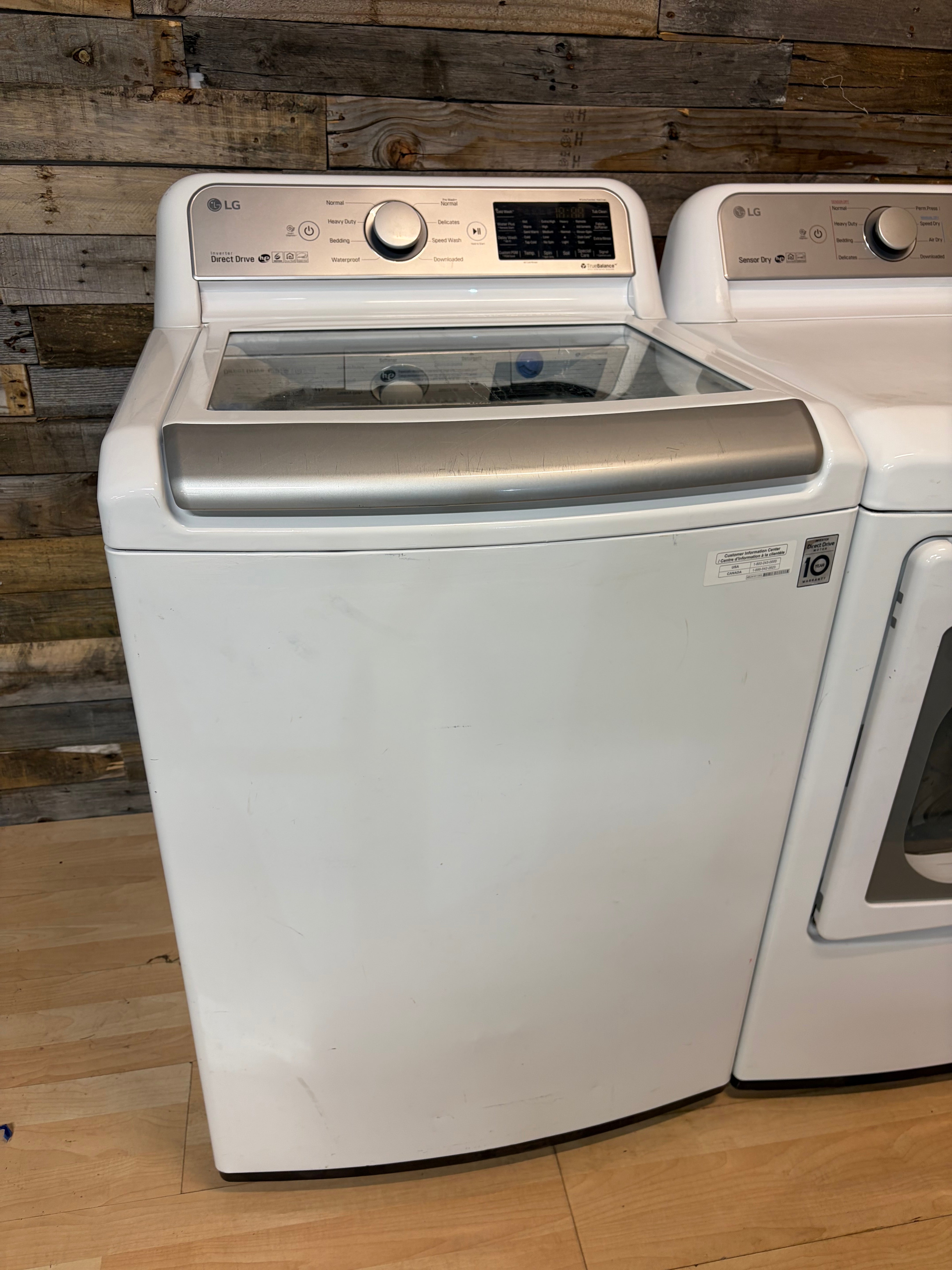 LG Direct Drive Top Load Washer