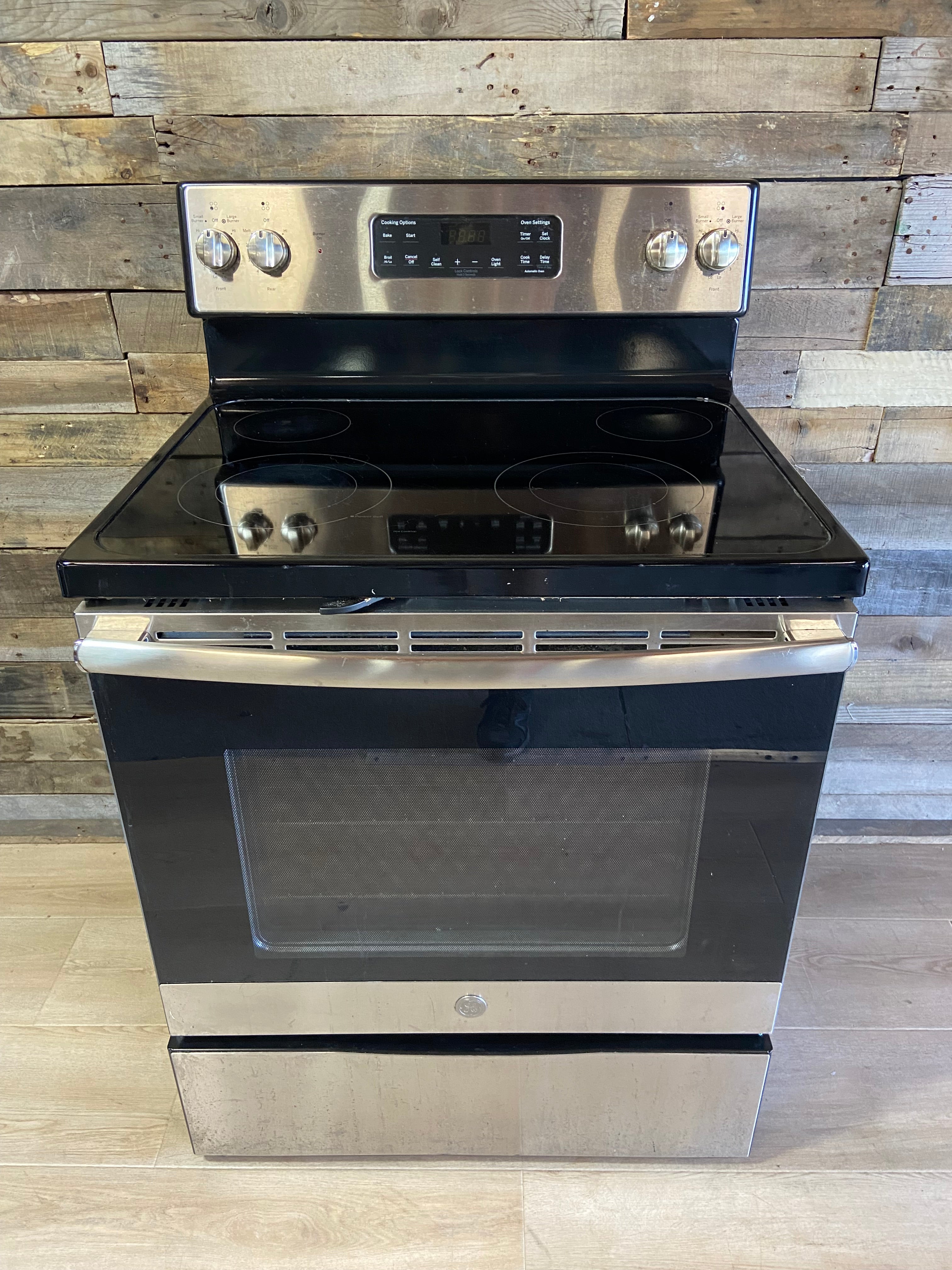 GE 4 Burner Stainless Range