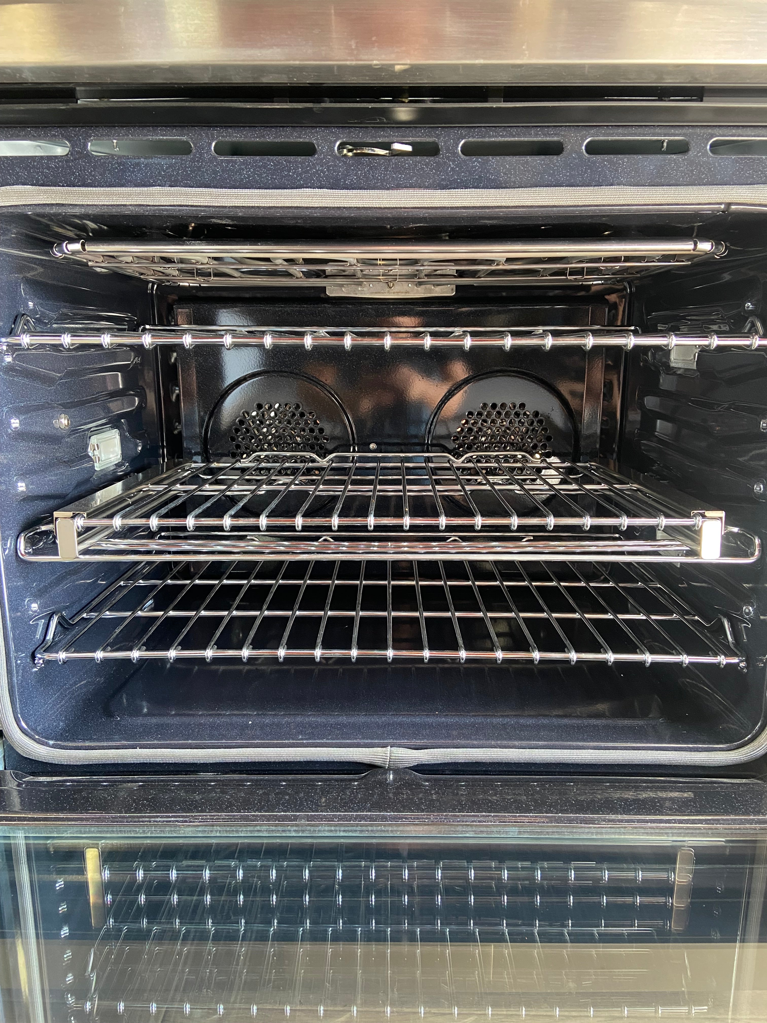 Fulgor Milano F6PIR485GS1 48-Inch Professional Electric Range with Glass Cooktop and Double Ovens