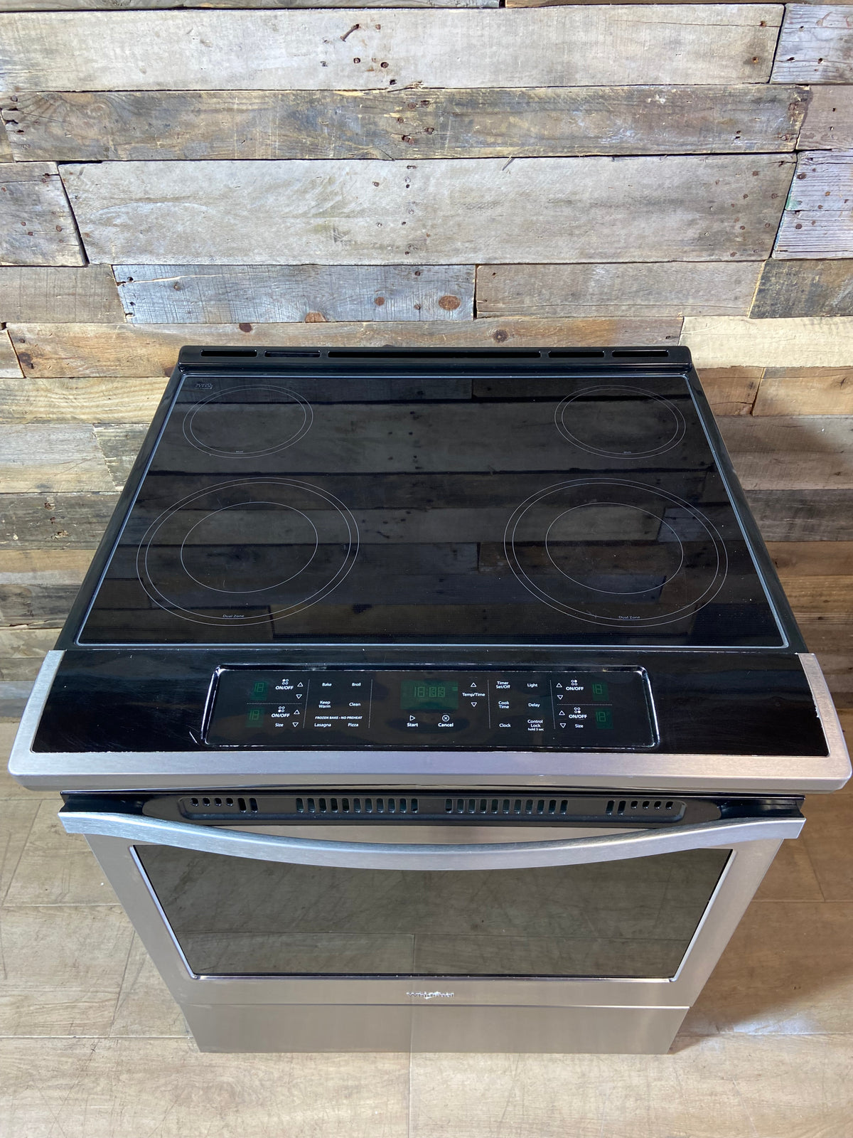 Whirlpool Stainless Steel Slide in Range
