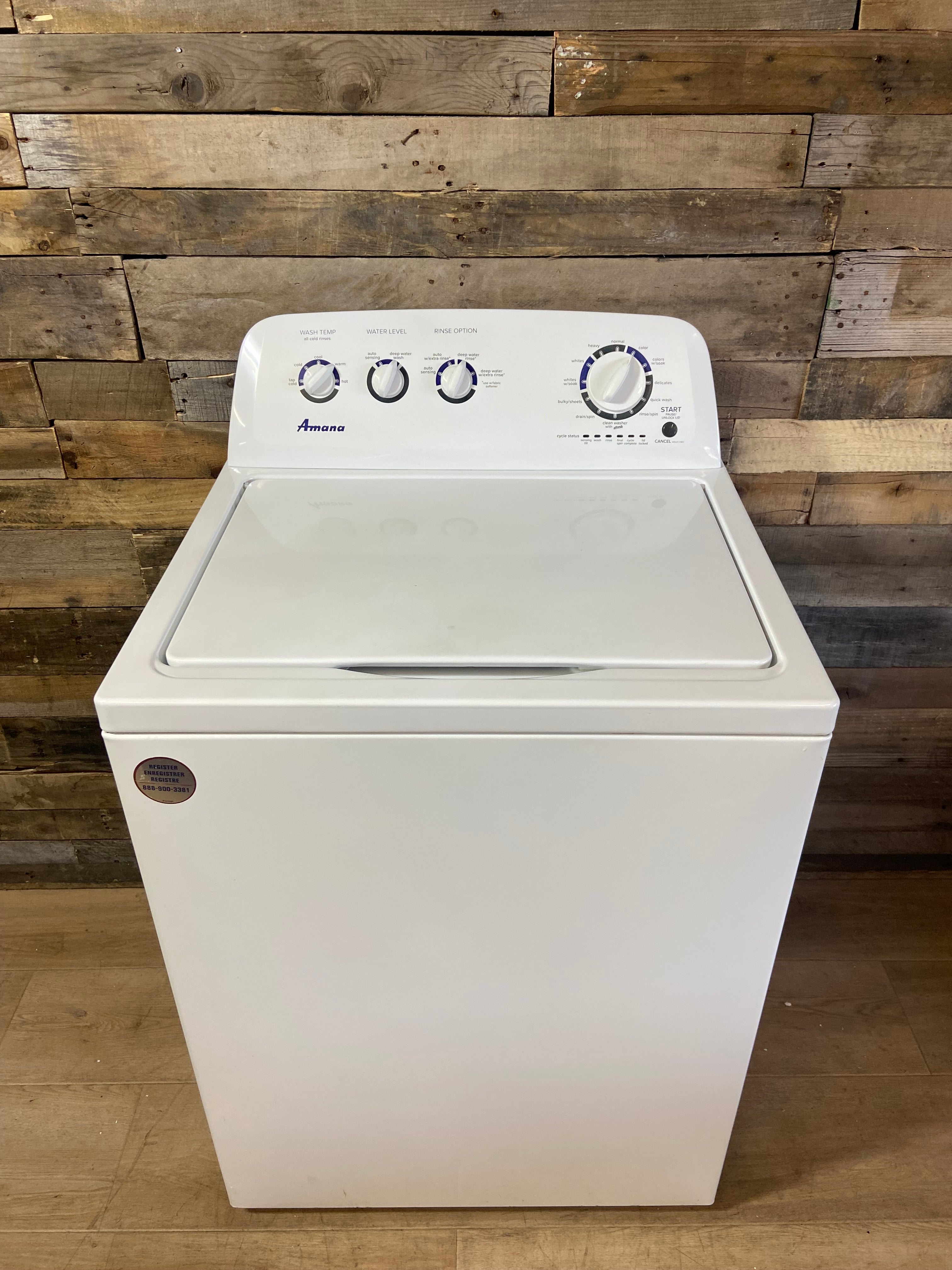 Amana Large Capacity Top Load Washer
