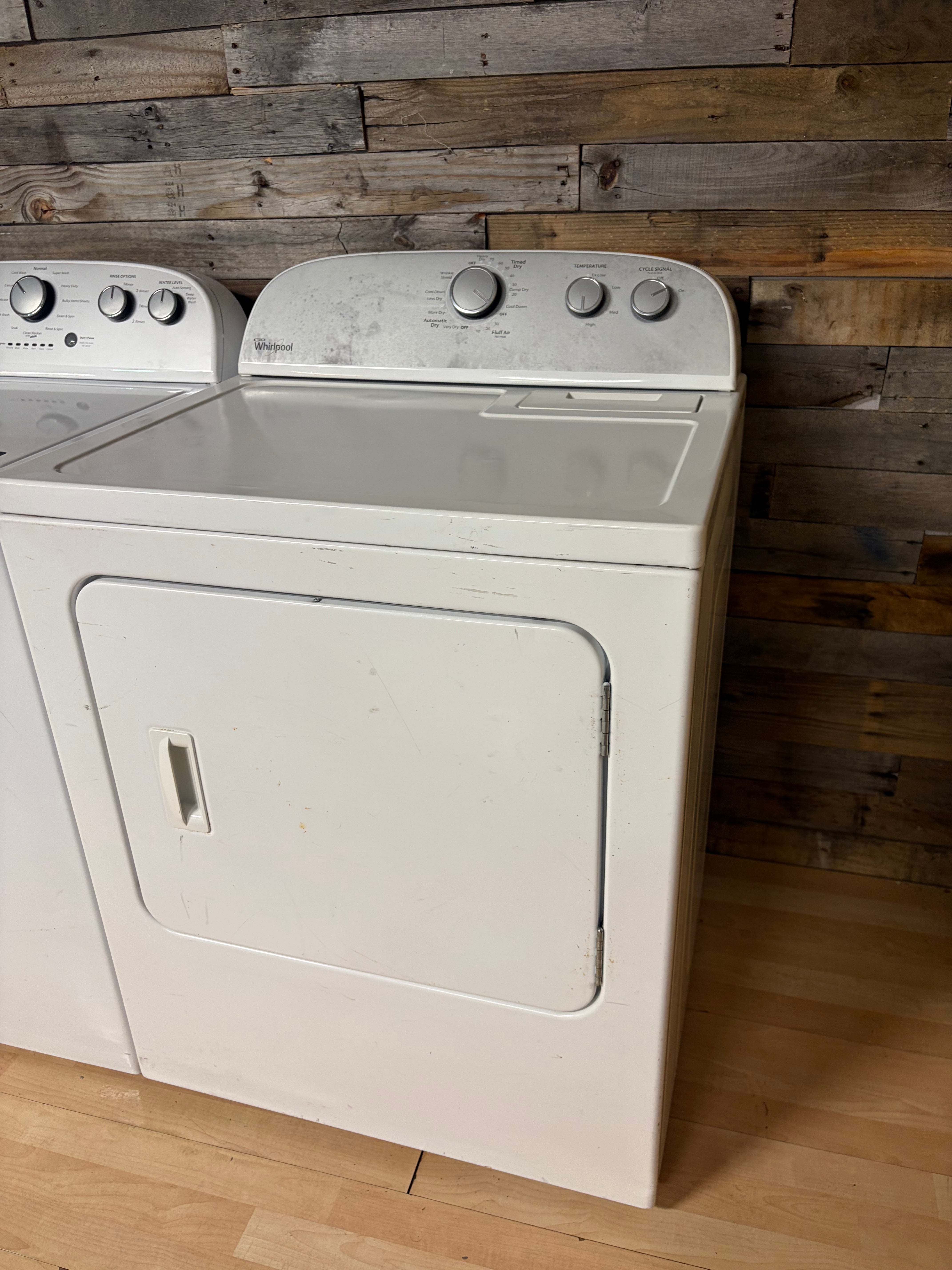 Whirlpool Grey Face Top Load Set