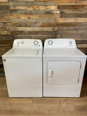 Amana Top Load Washer & Dryer Set