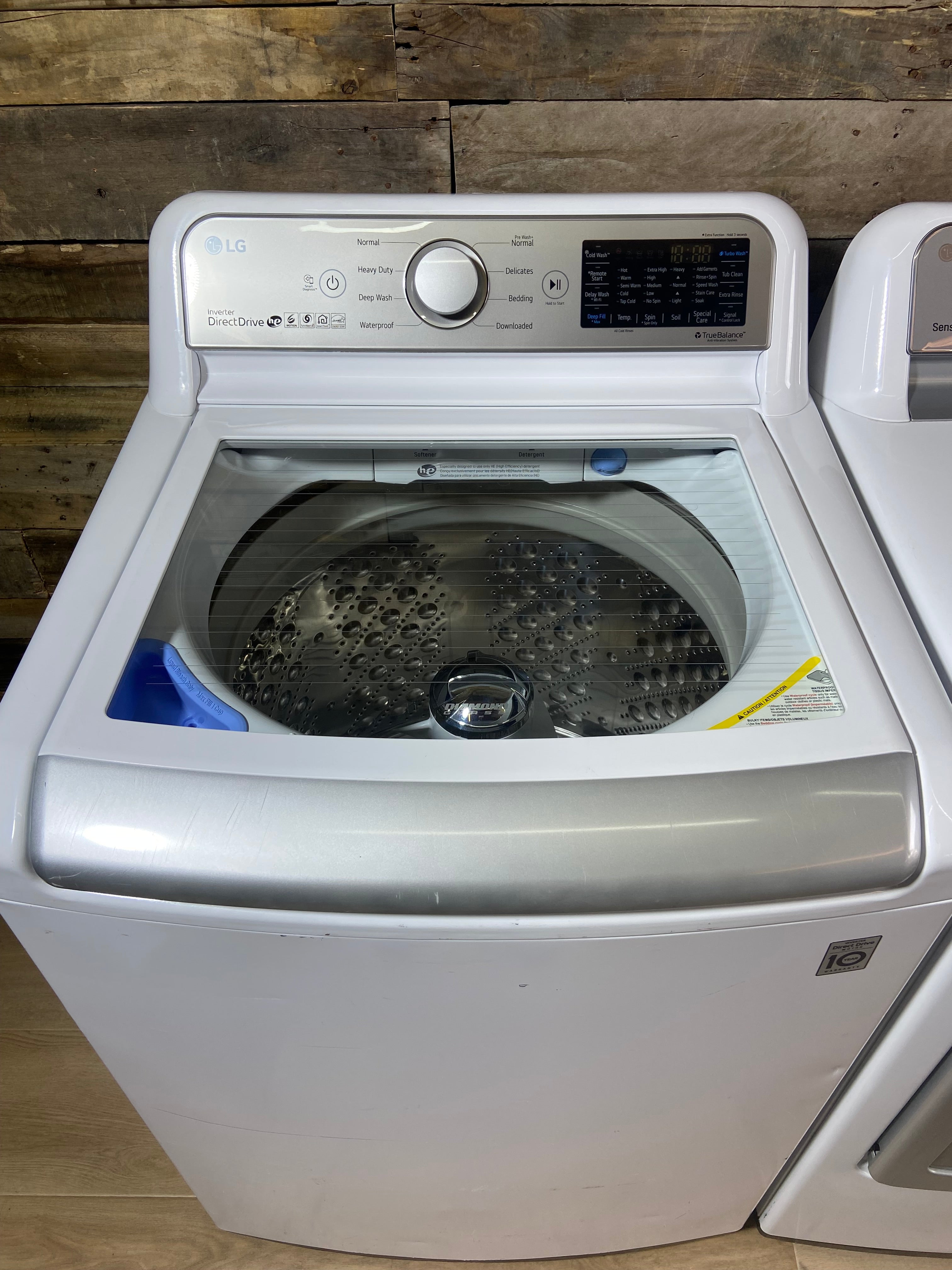 LG Direct Drive Top Load Set With Agitator