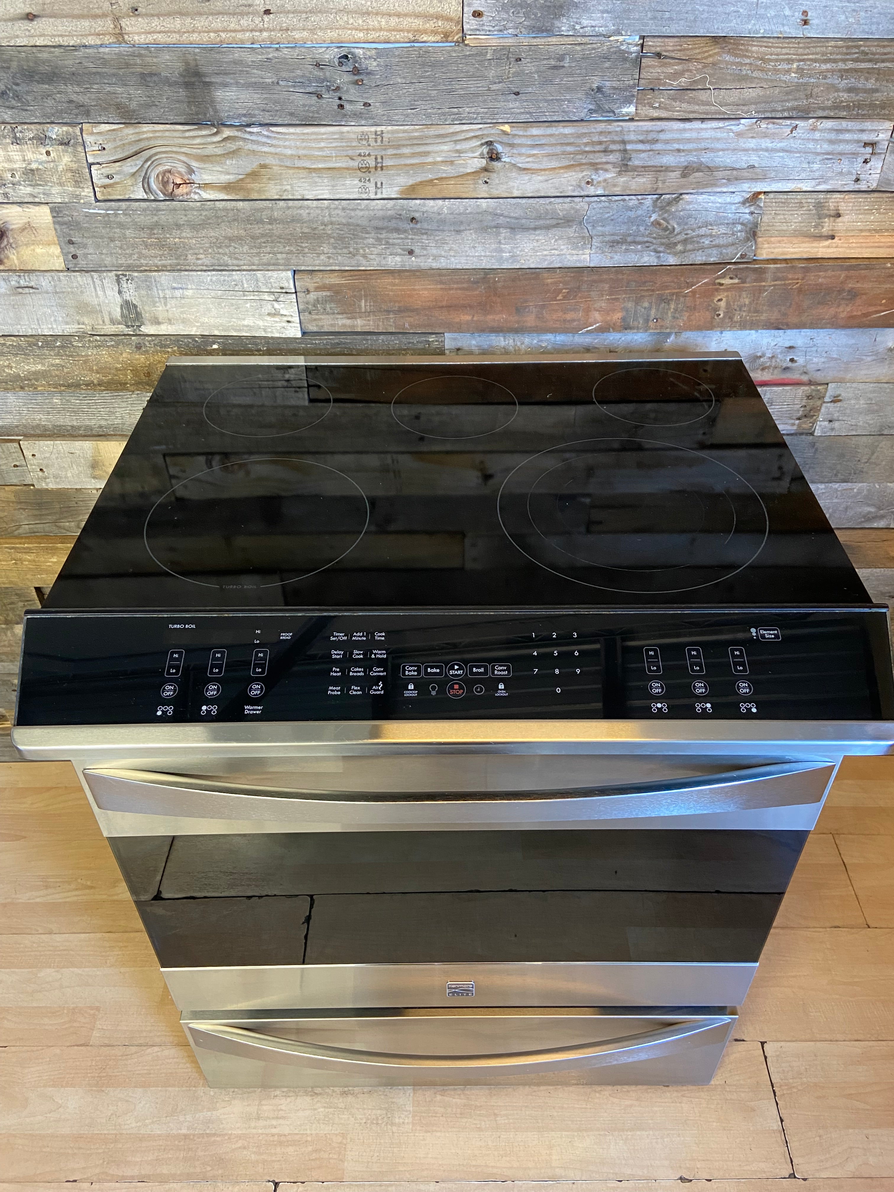 Kenmore Elite Stainless Slide in Convection Range