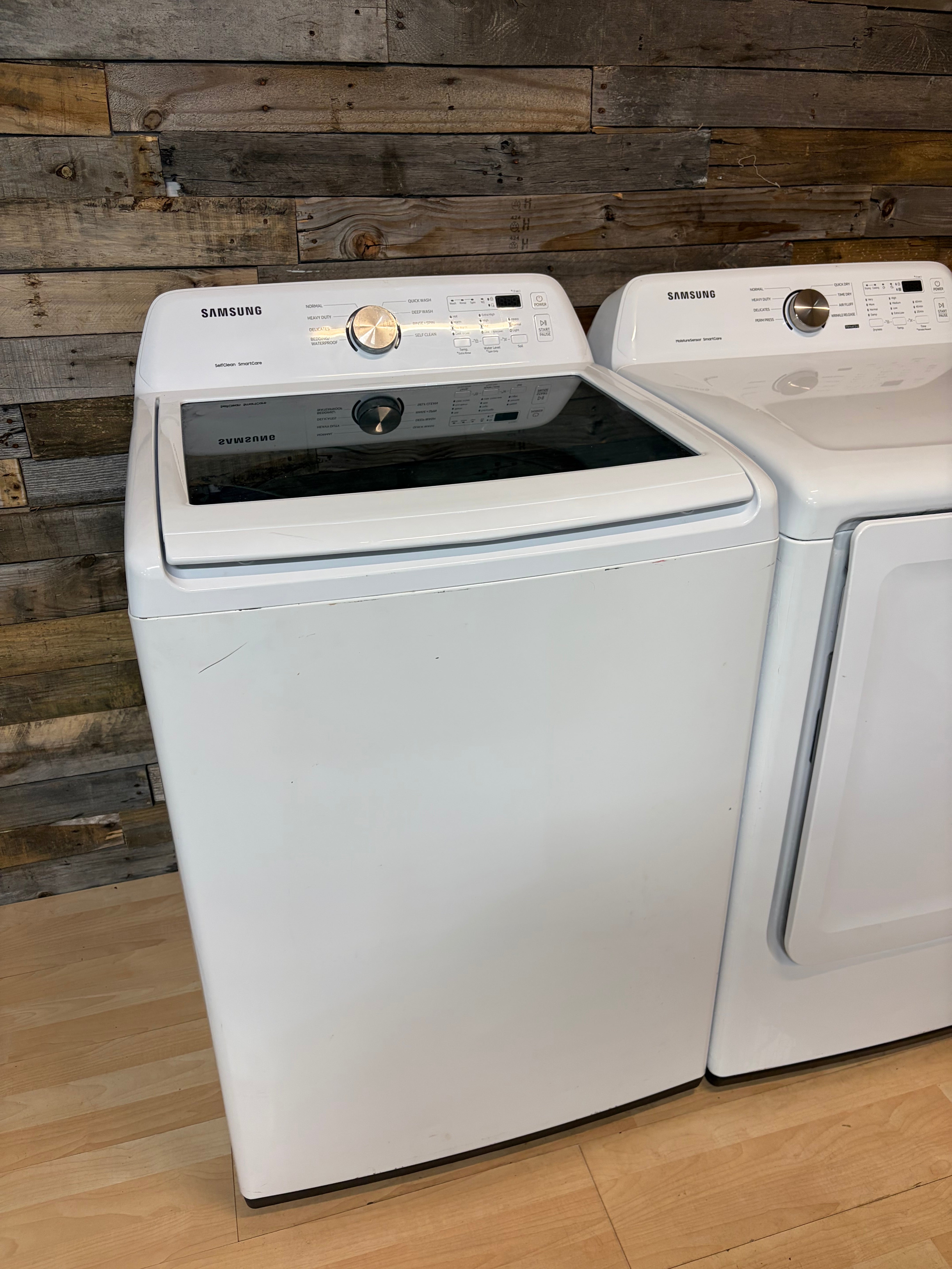 Samsung White Glass Top Set