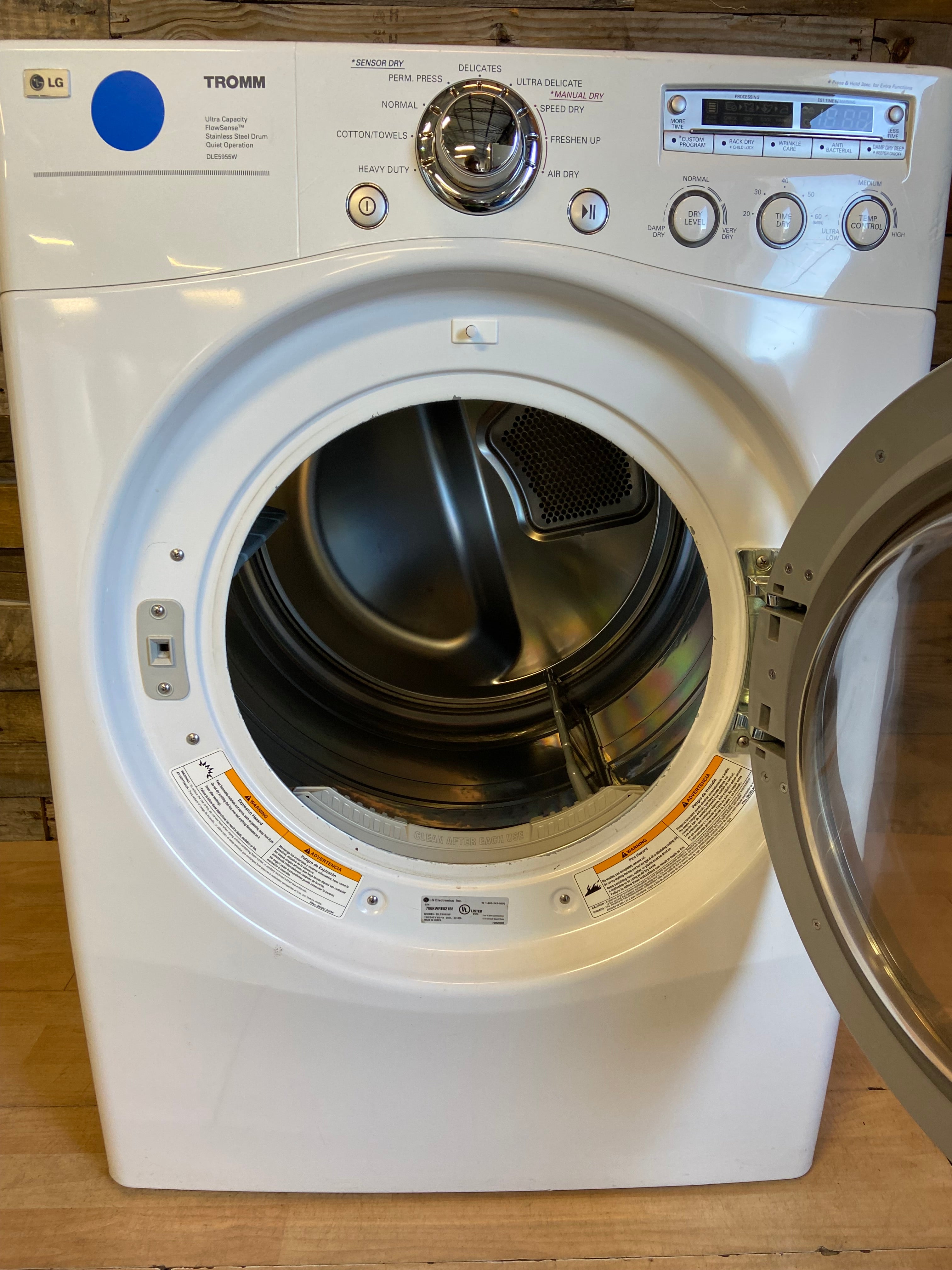 LG Ultra Capacity Front Load Style Dryer