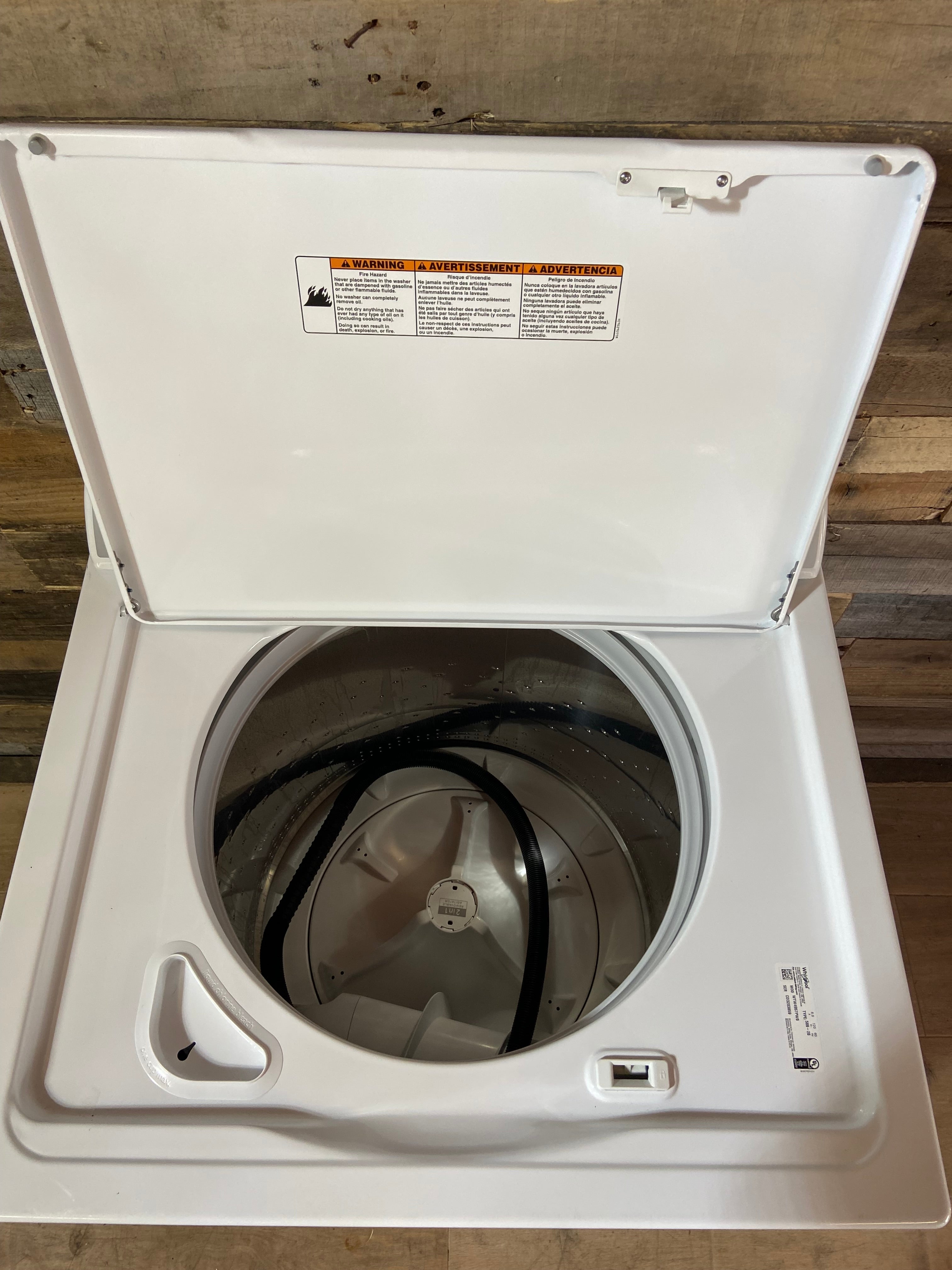 Whirlpool 2in1 Removable Agitator Washer
