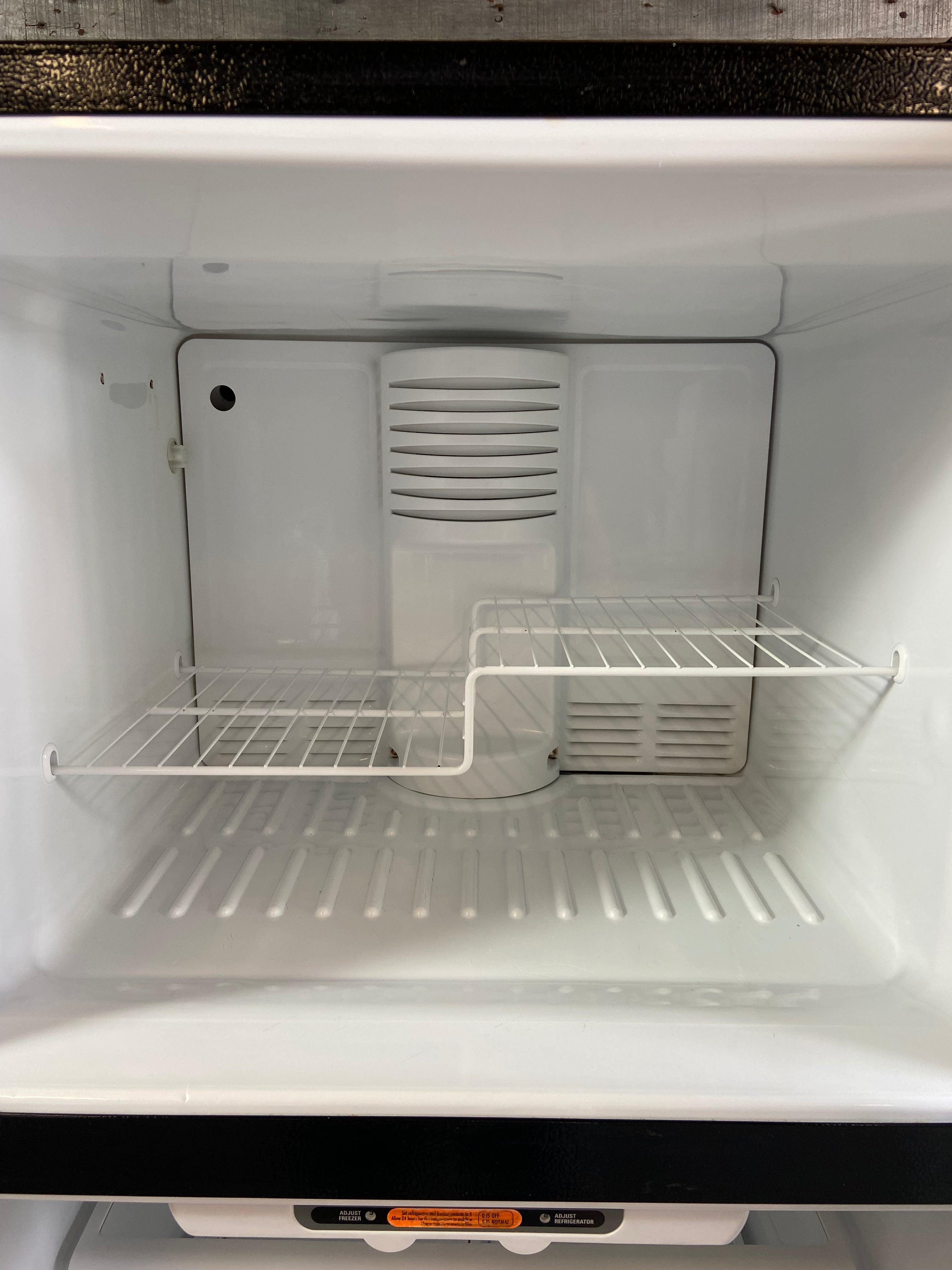 GE Stainless Top Bottom Fridge