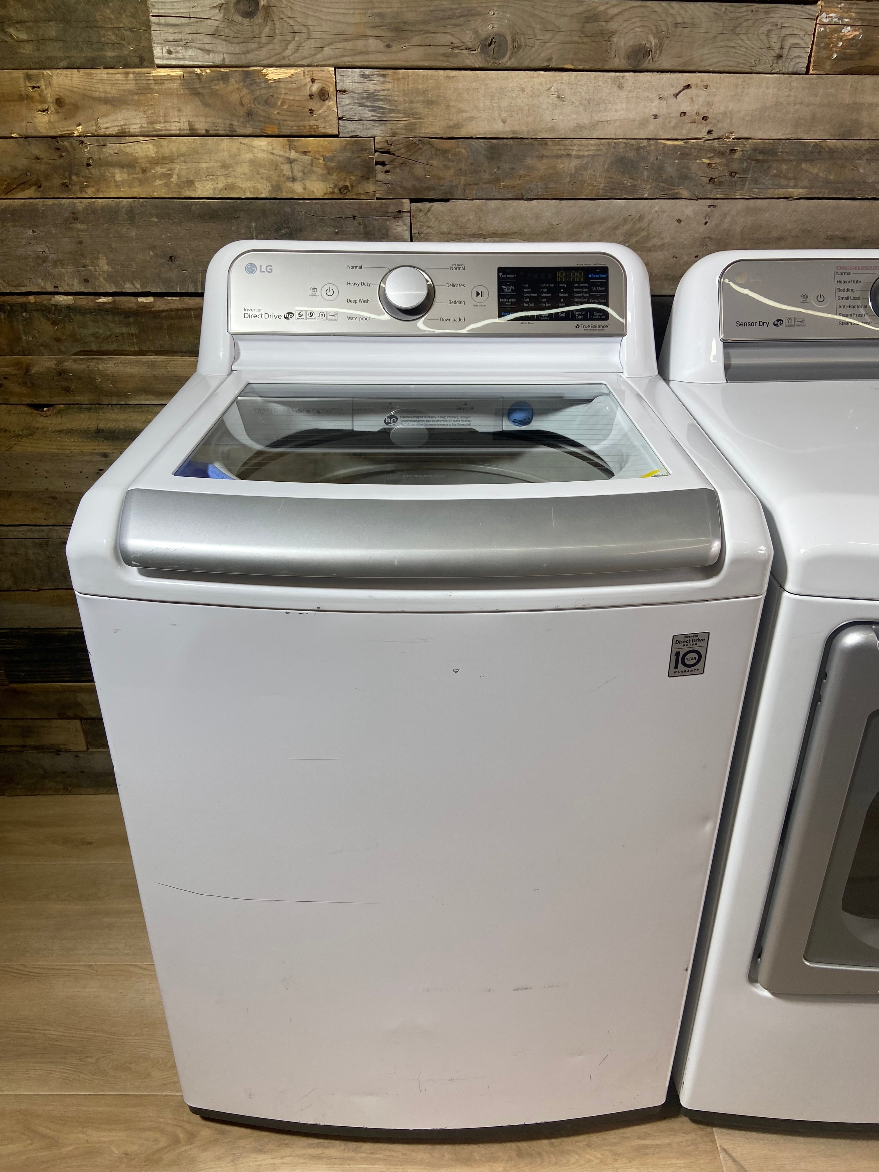 LG Direct Drive Top Load Set With Agitator