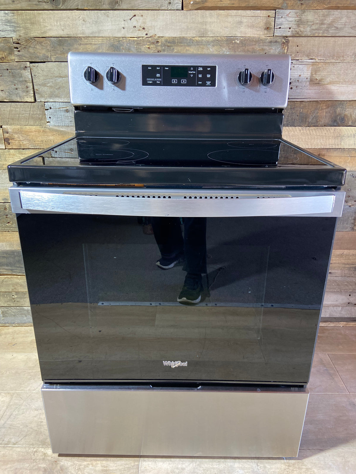 Whirlpool Stainless Steel 4 Burner Range