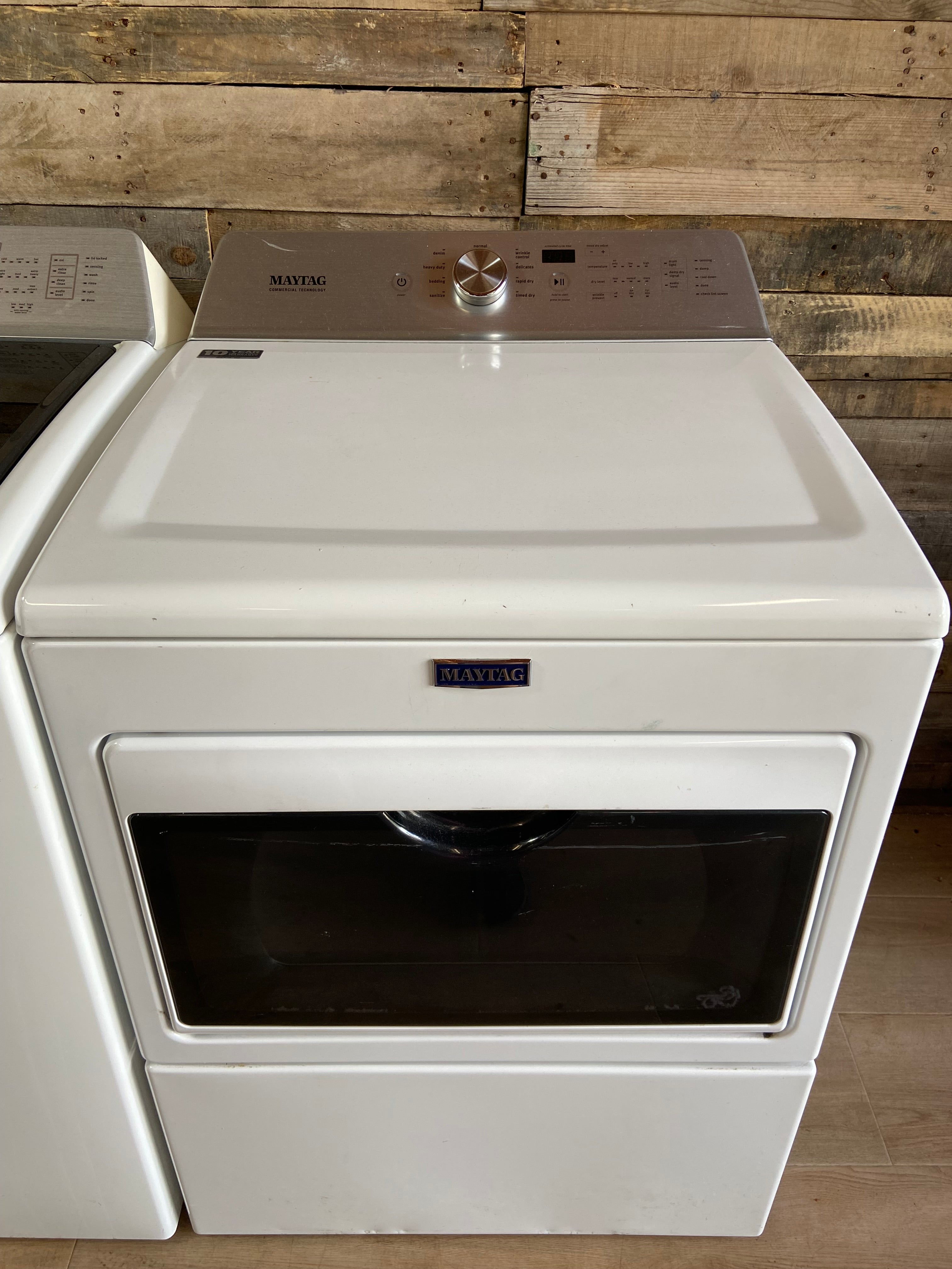 Maytag Commercial Technology Top Load Washer & Dryer Set