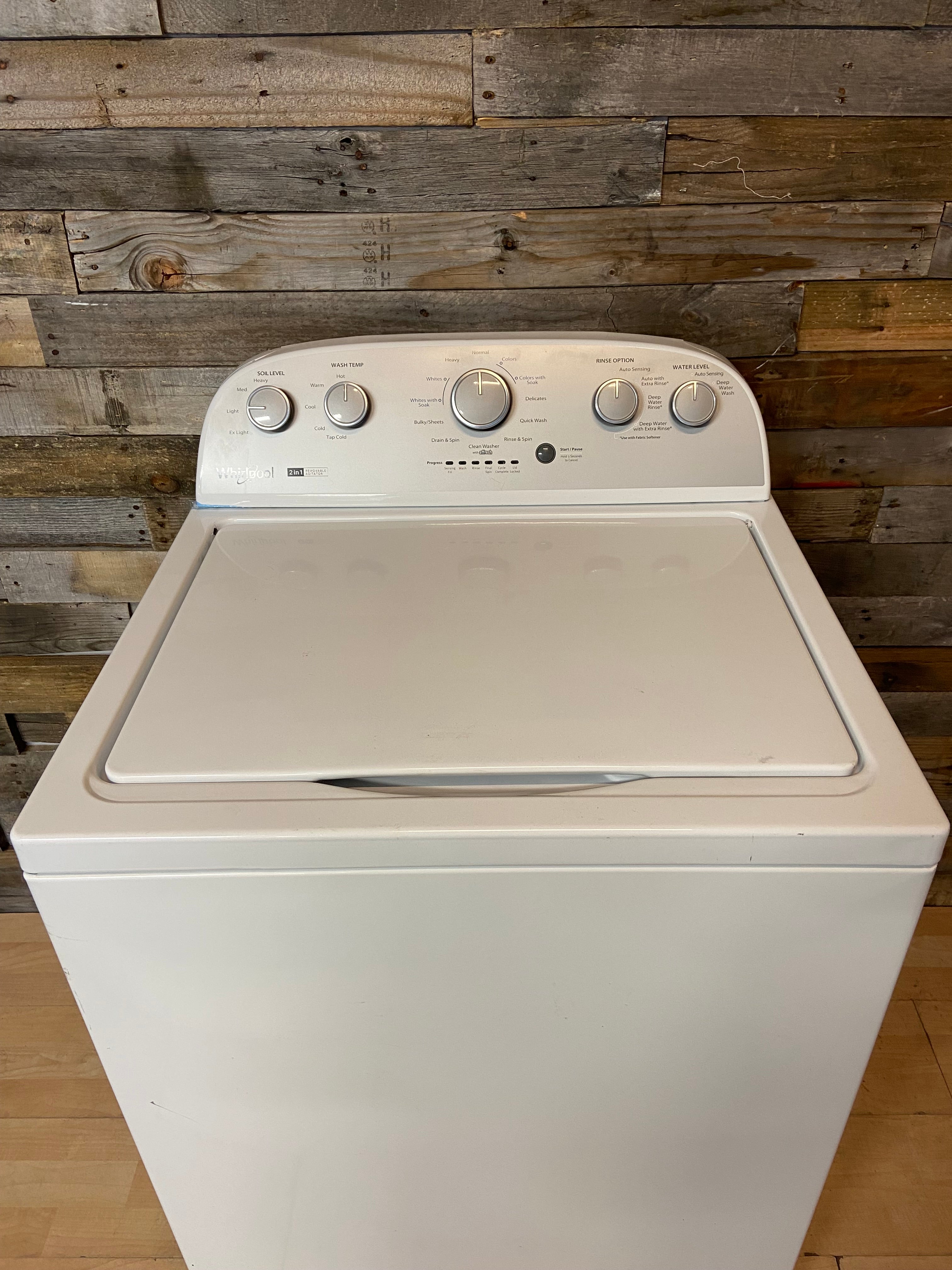 Whirlpool Removable Agitator Top Load Washer