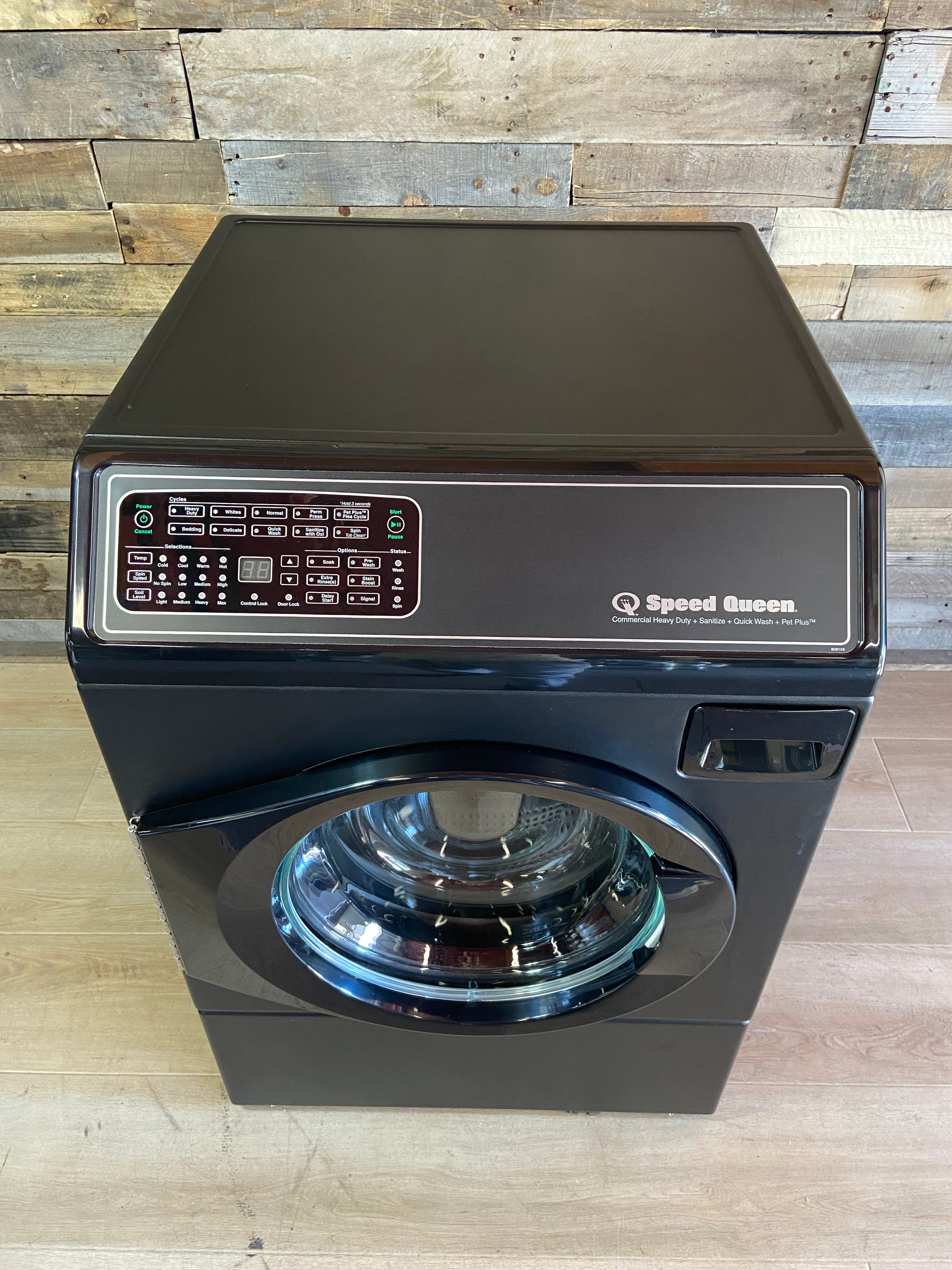 Speed Queen® FF7 3.5 Cu. Ft. Matte Black Front Load Washer
