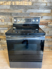 Black Stainless 5 Burner Samsung Range