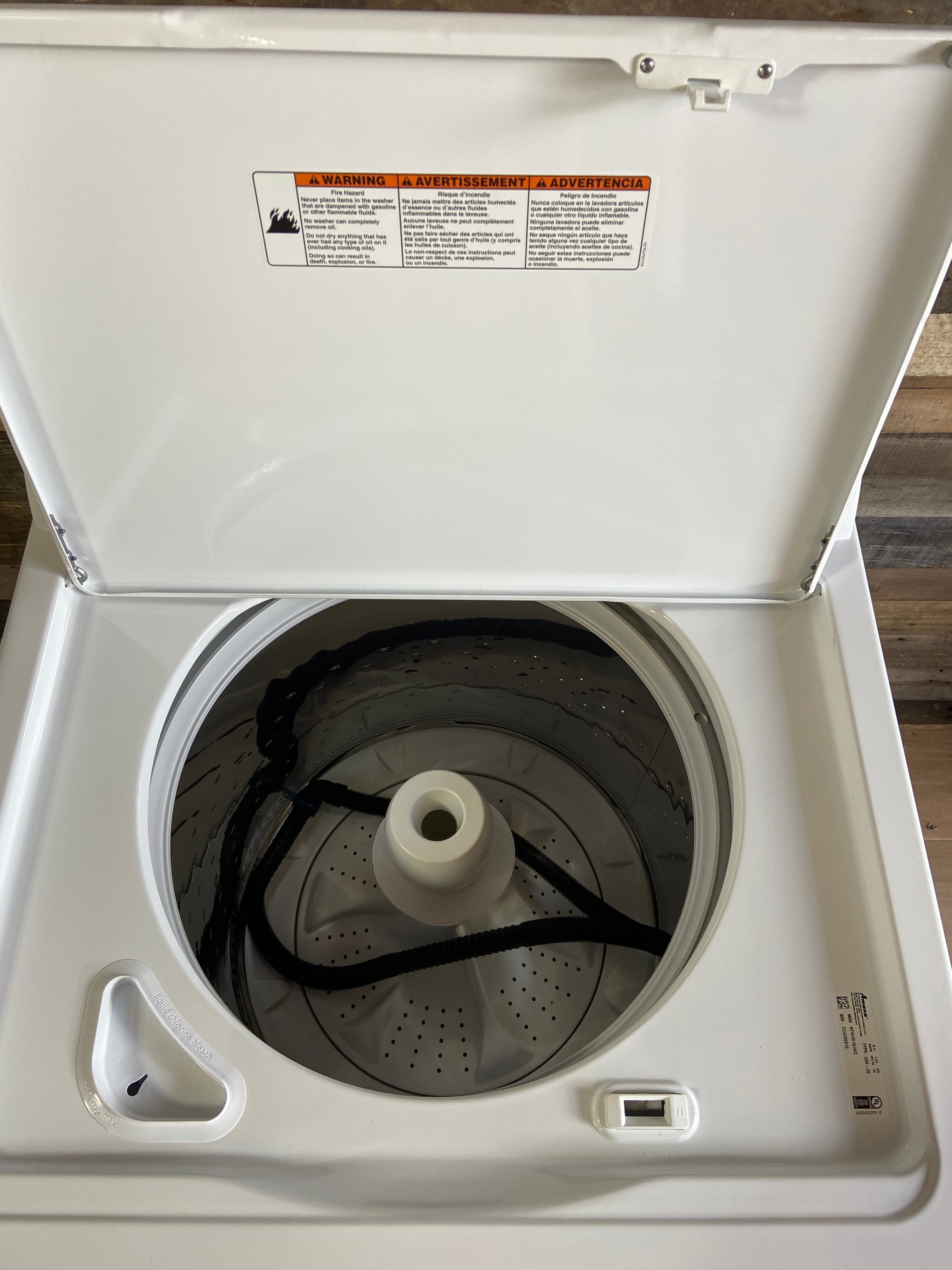 Amana Large Capacity Top Load Washer