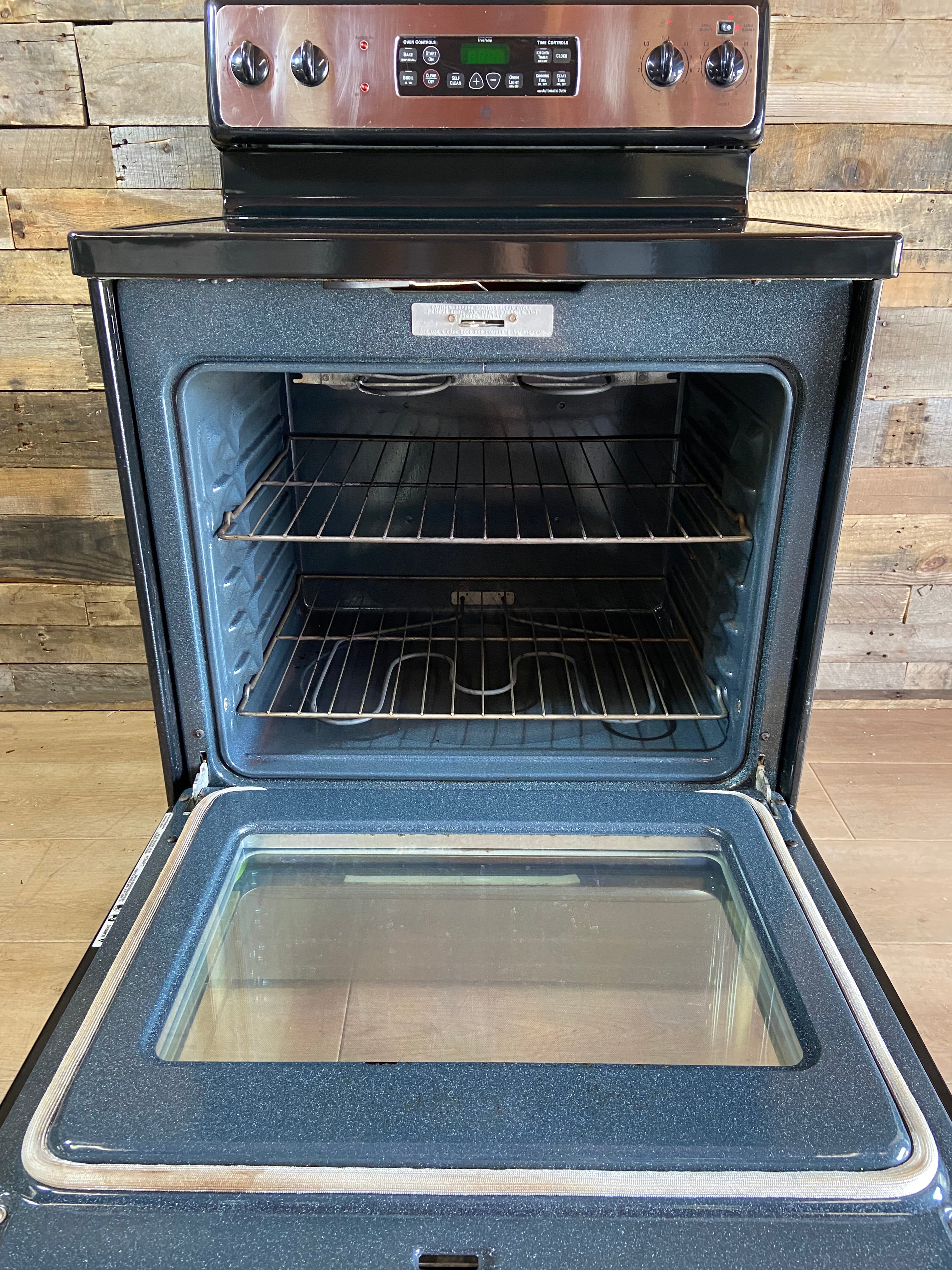 GE 4 Burner Stainless Steel Range