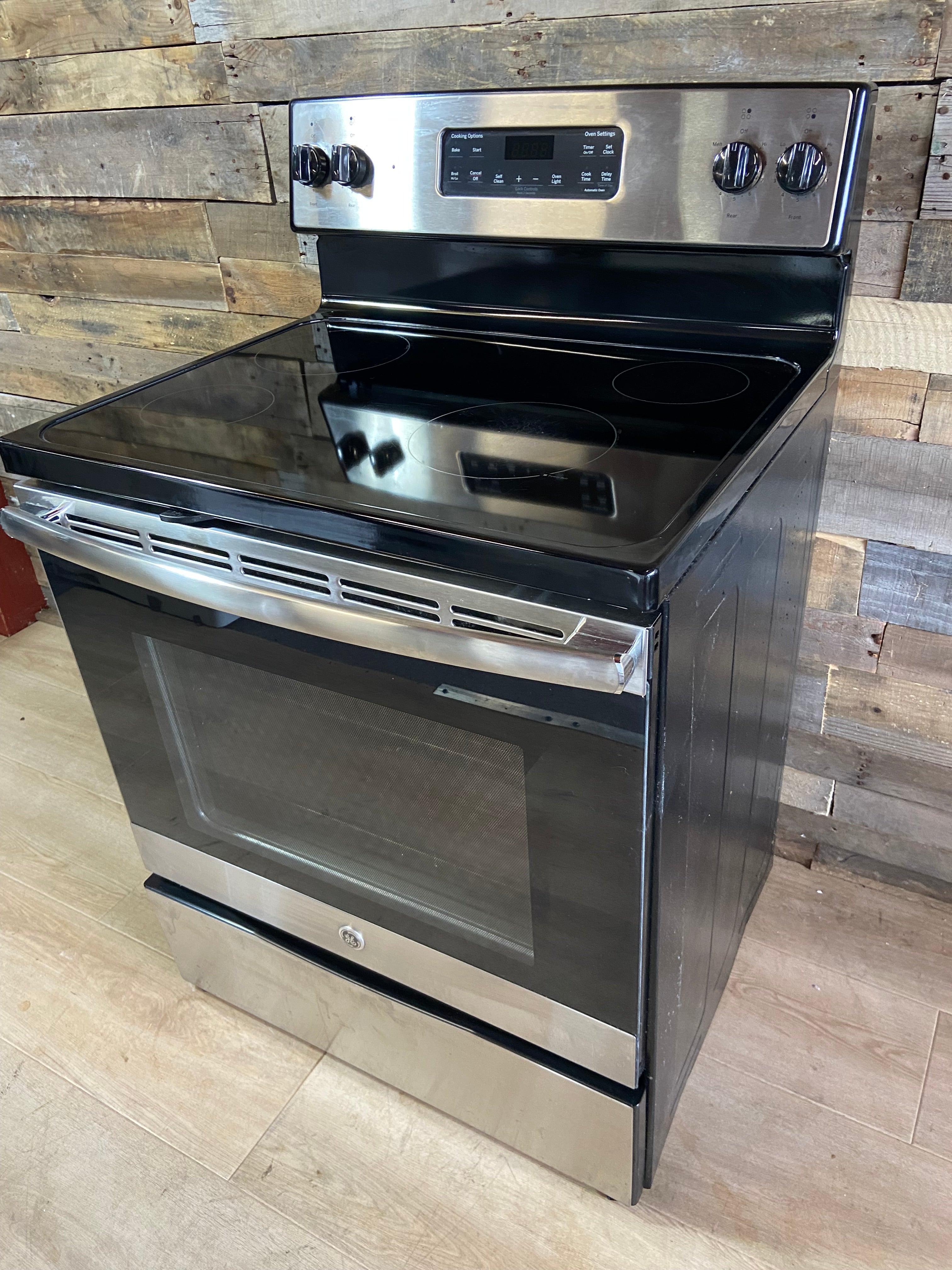 GE Stainless 4 Burner Range
