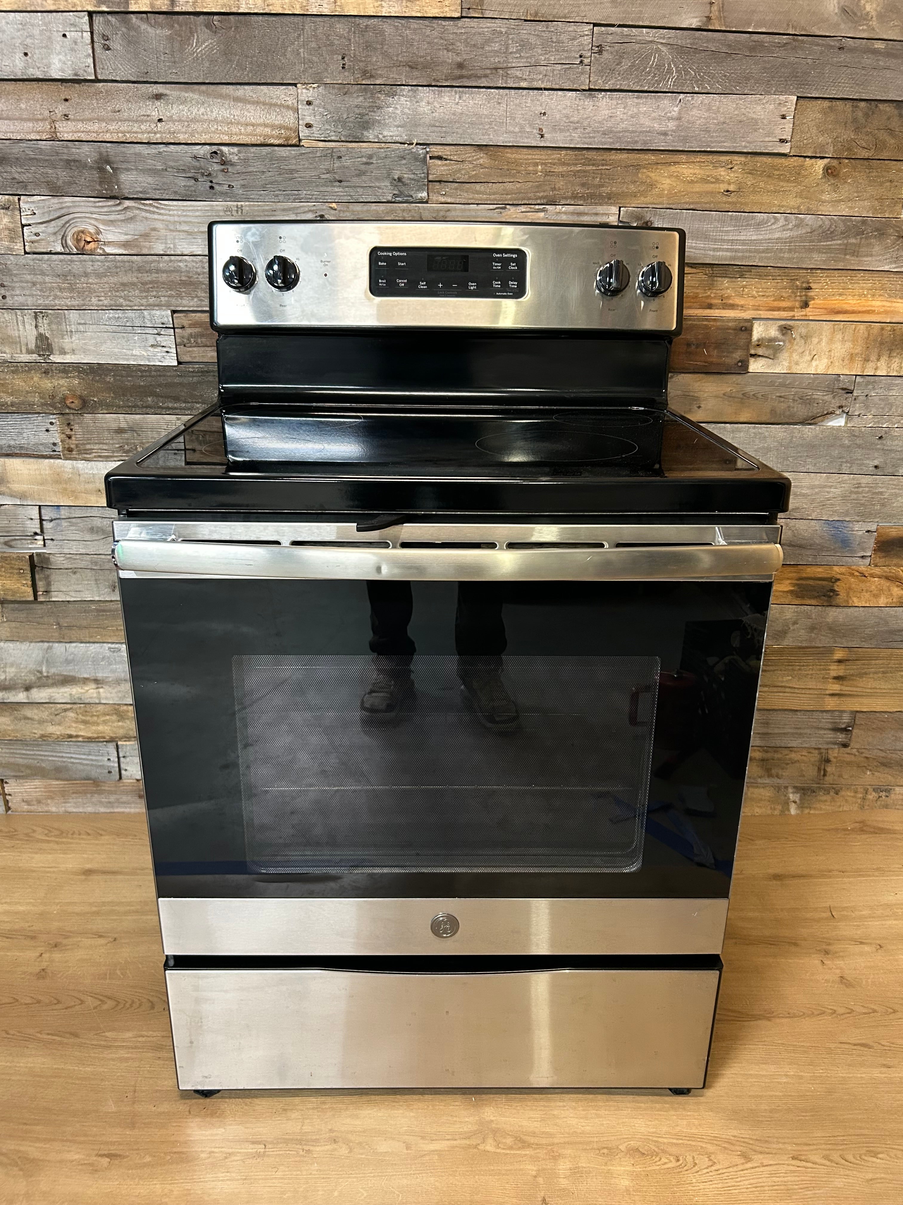 GE Stainless Range