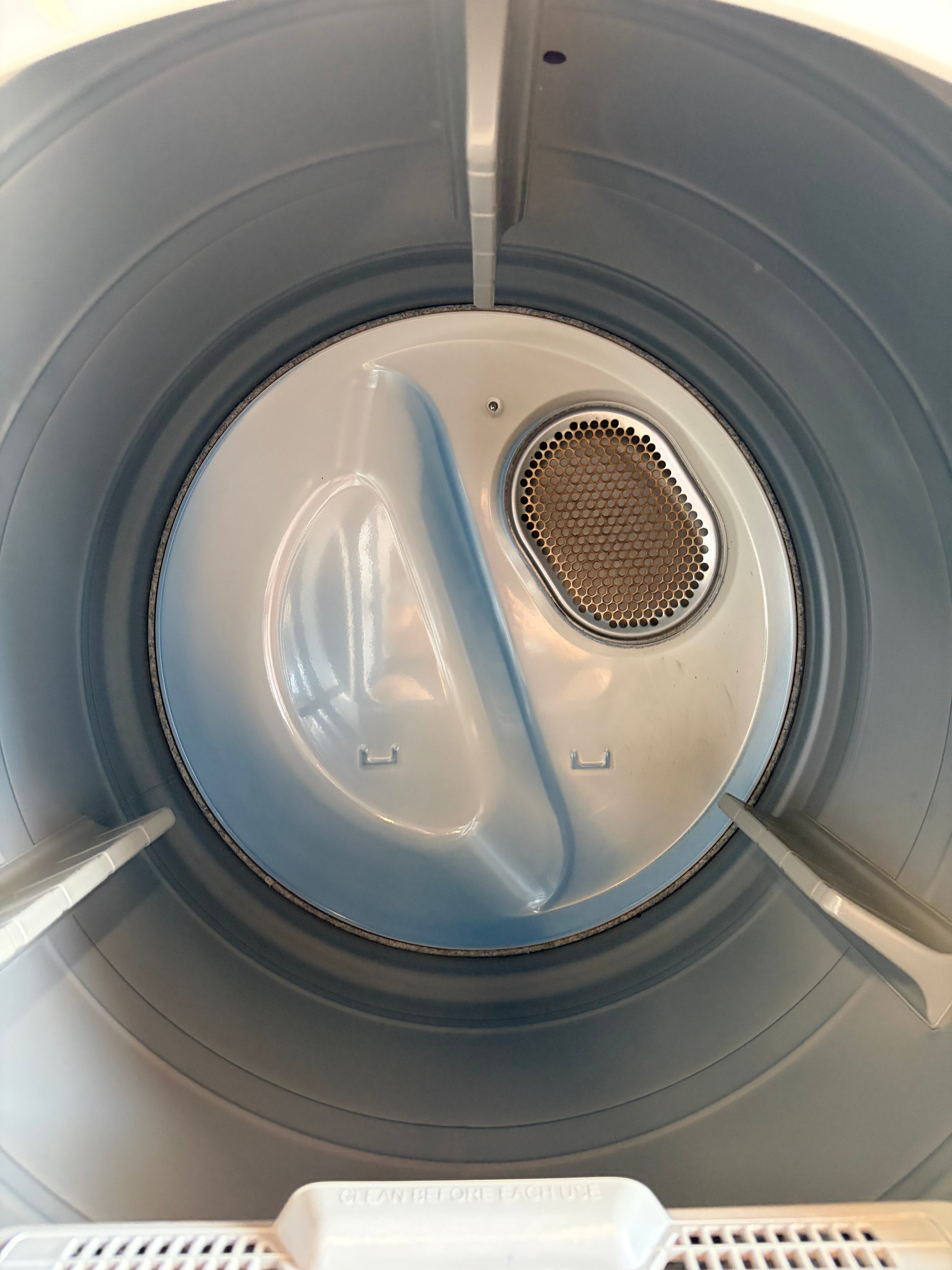 Samsung White Moisture Sensor Dryer