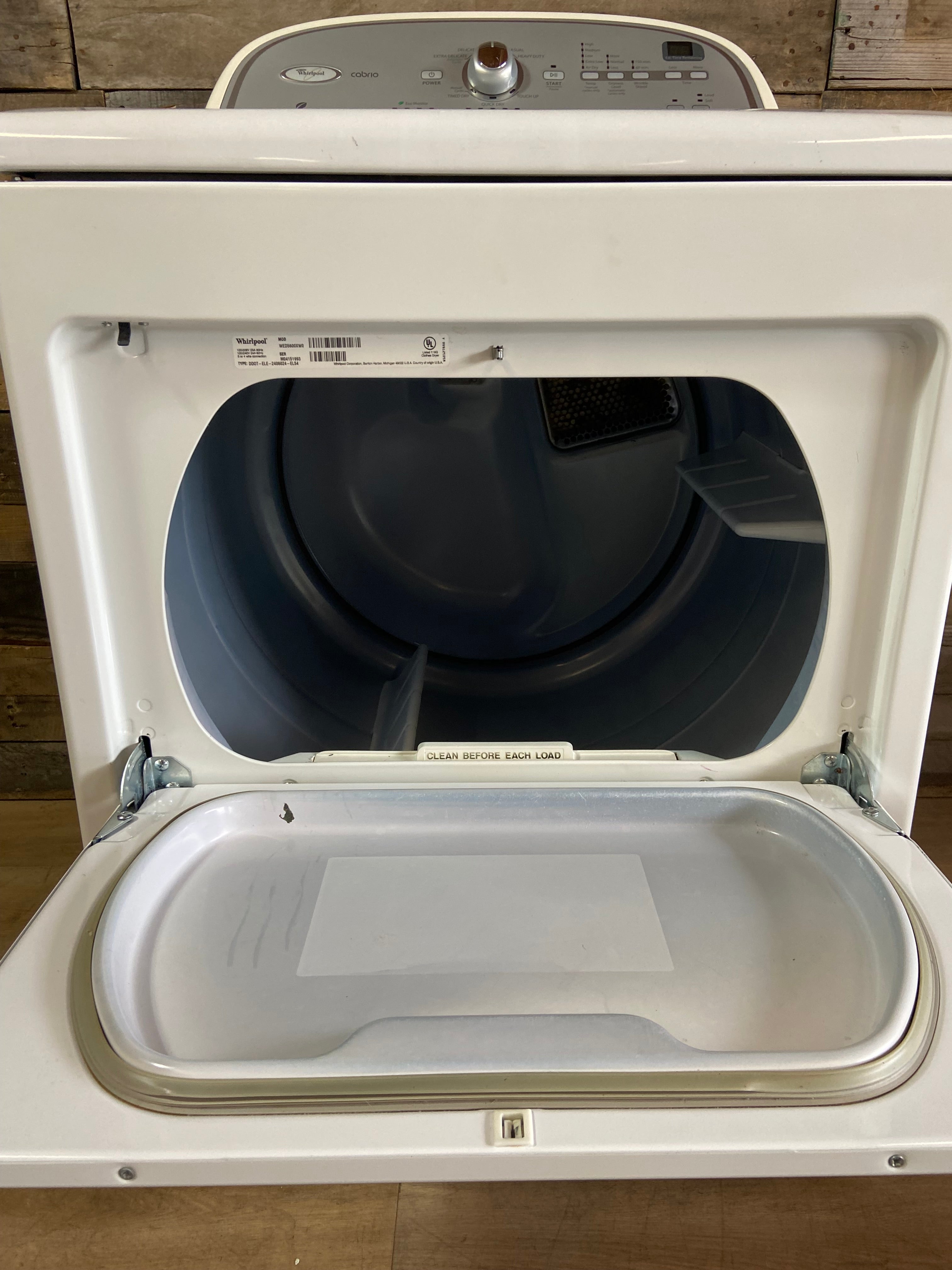Whirlpool Cabrio Dryer