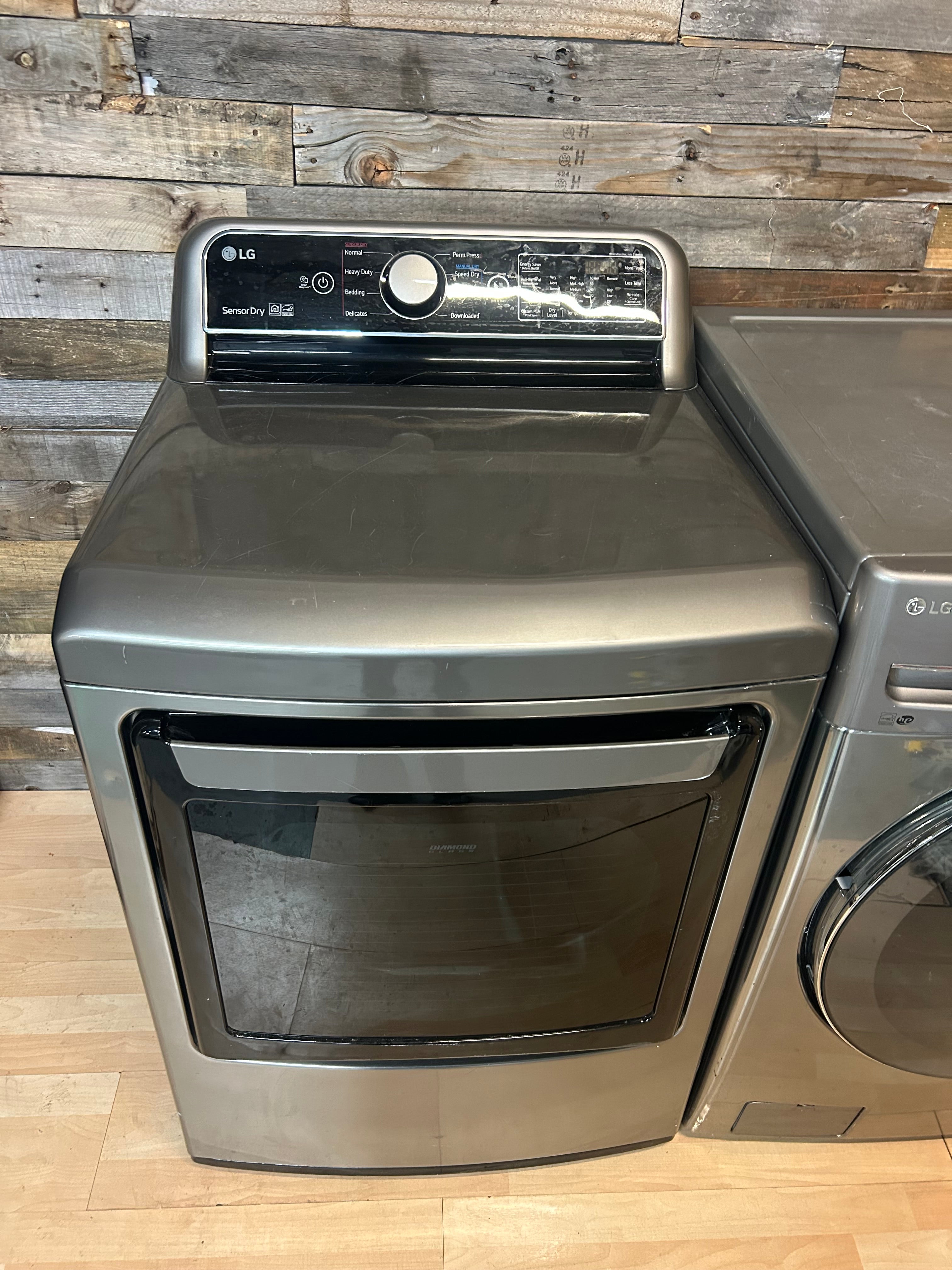 LG Silver Direct Drive Front Load Washer Set