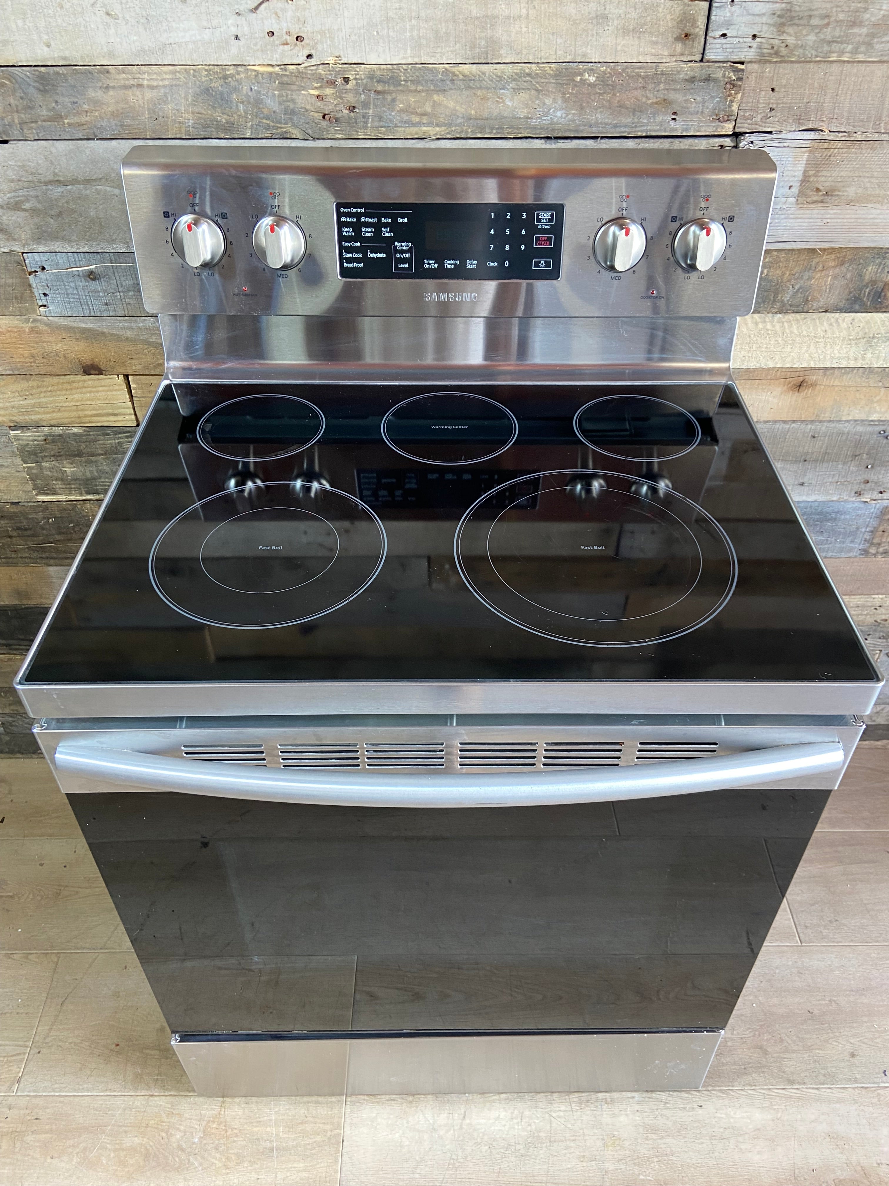 Samsung 5 Burner Stainless Range Convection Oven