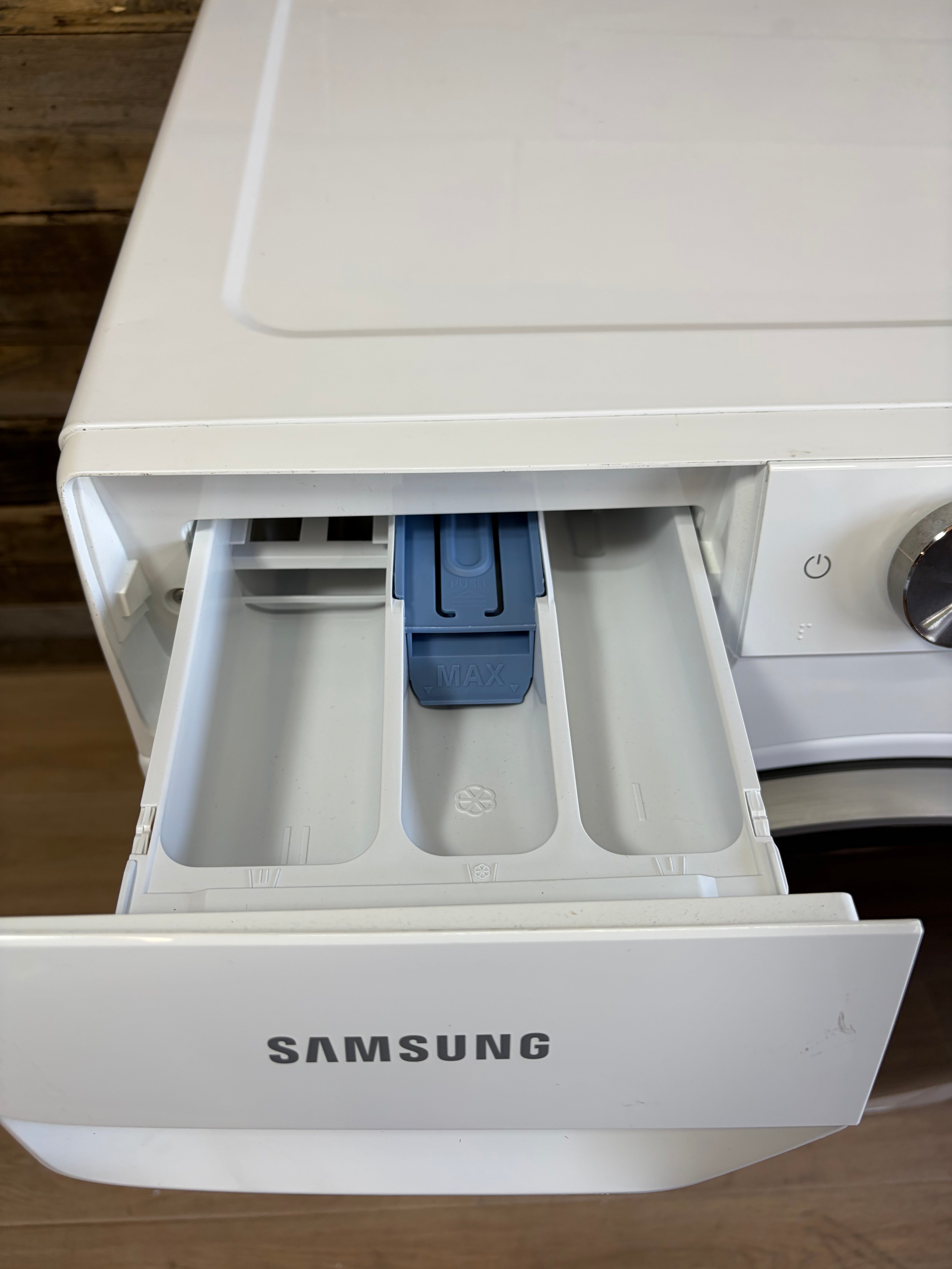 2.5 cu. ft. Compact Front Load Washer and Dryer with AI Smart Dial and Super Speed Wash in White