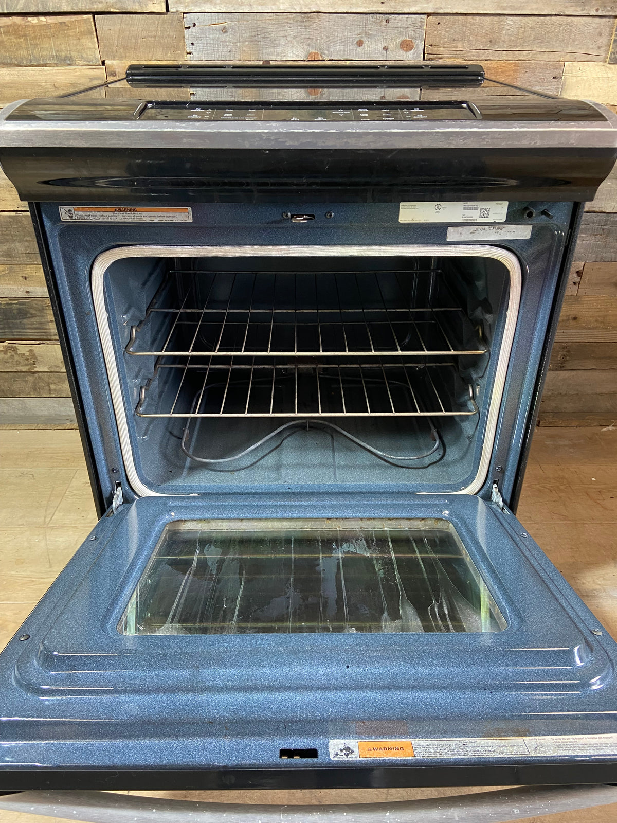 Whirlpool Stainless Steel Slide in Range