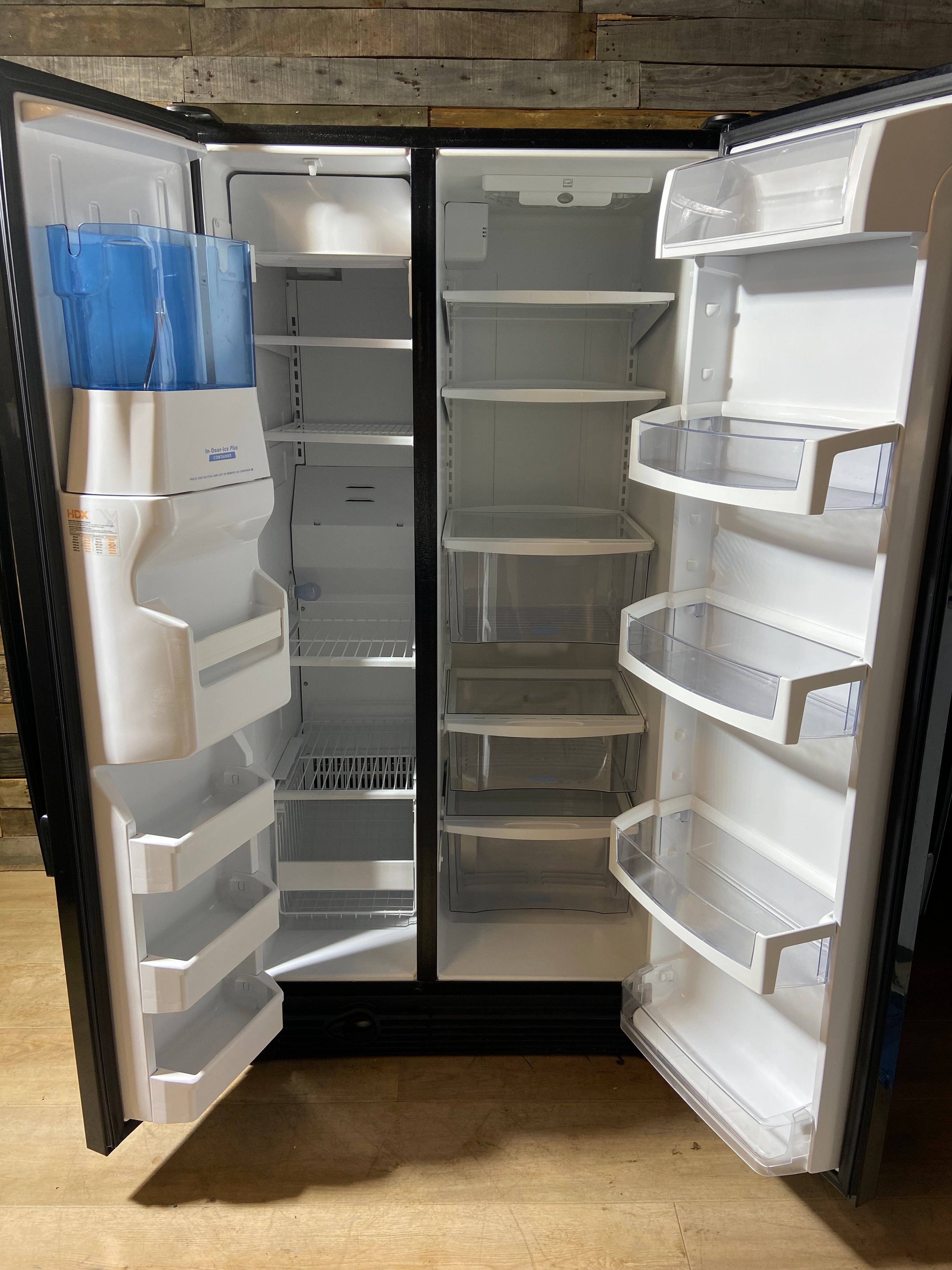 Whirlpool Gold Black Side by Side Refrigerator